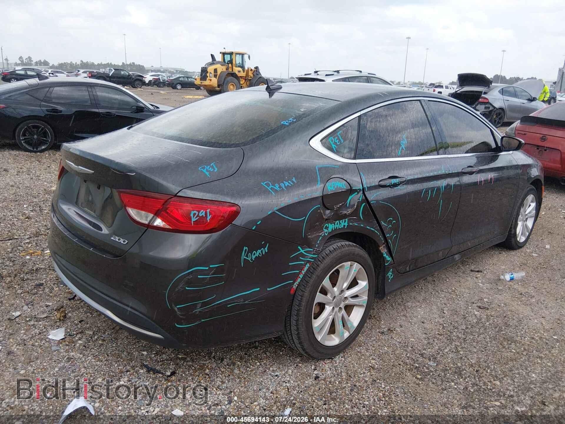 2016 CHRYSLER 200 - VIN: 1C3CCCABXGN178618 - Фото 4