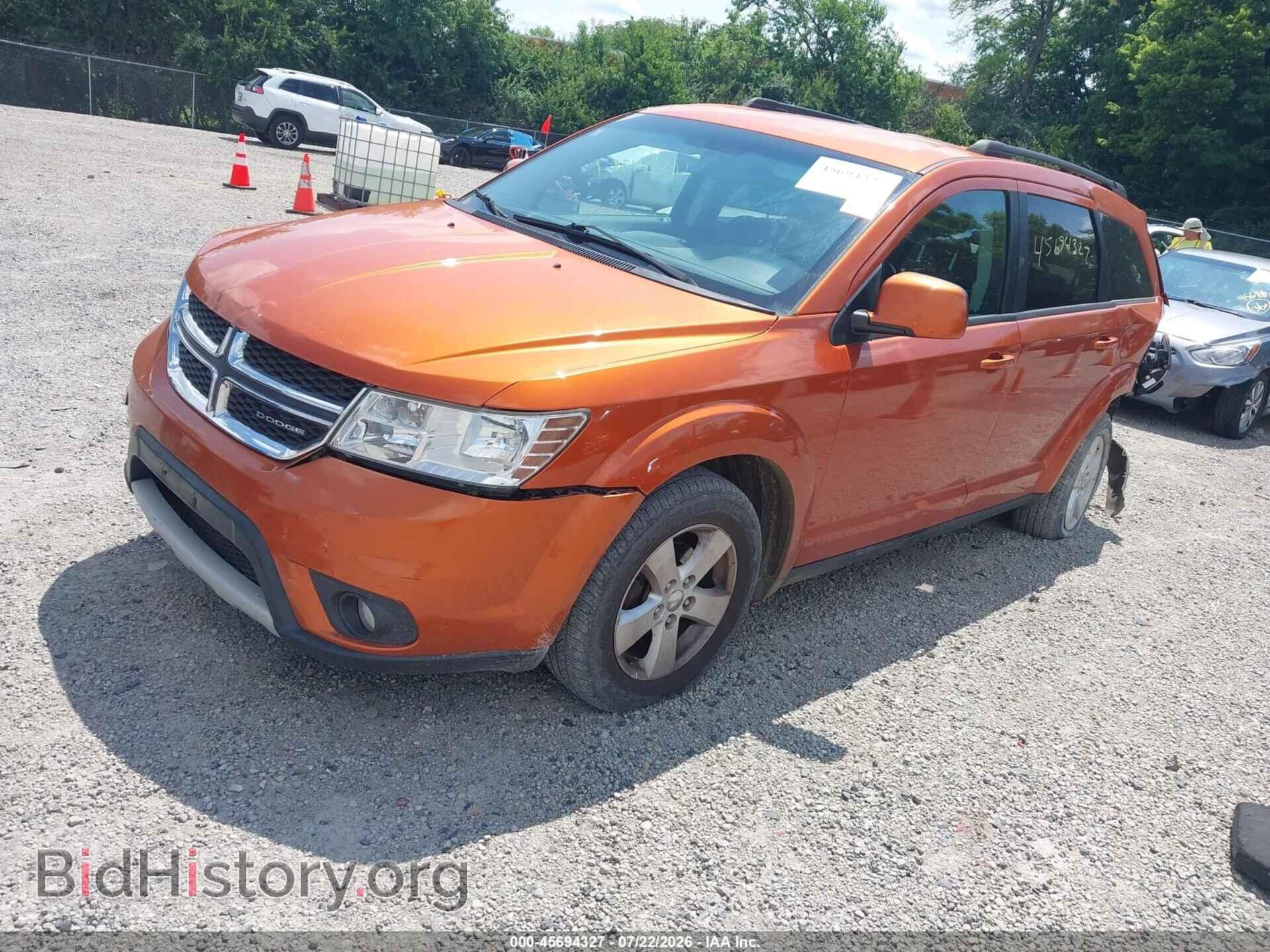 2011 DODGE JOURNEY - VIN: 3D4PG1FGXBT527928 - Фото 2