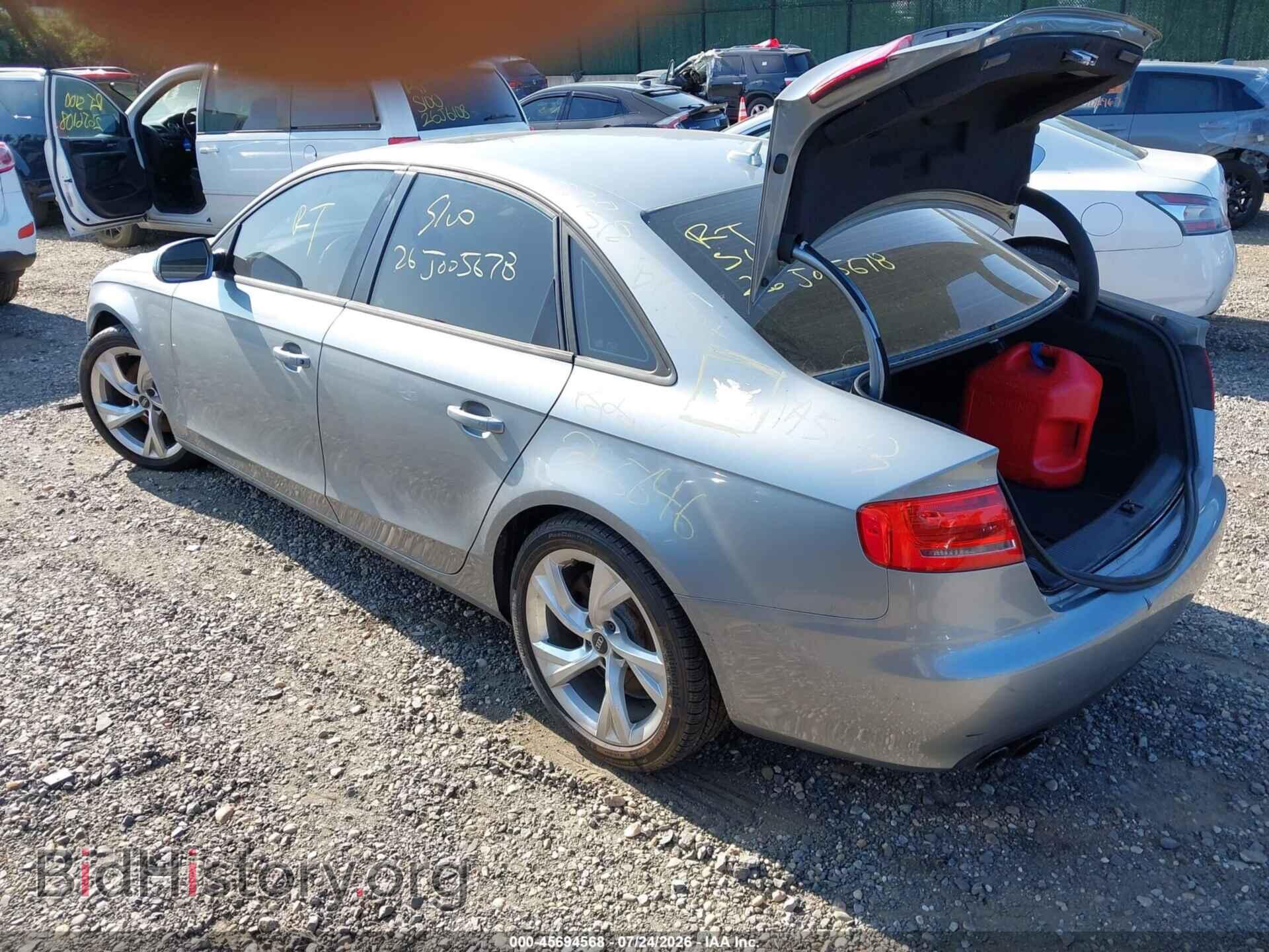 2011 AUDI A4 - VIN: WAUBFAFL0BA081719 - Фото 3