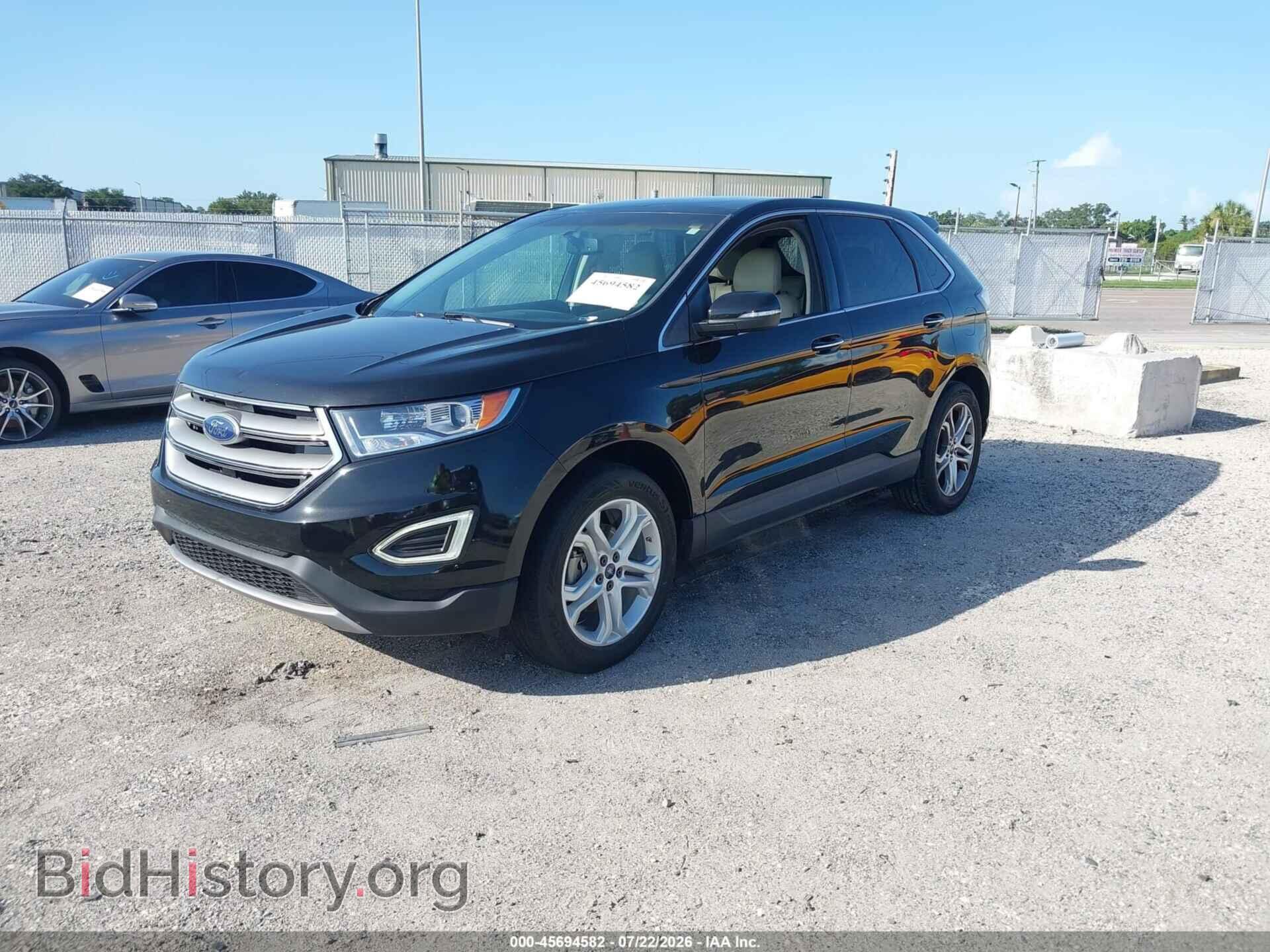 2015 FORD EDGE - VIN: 2FMTK3K98FBB56357 - Фото 2
