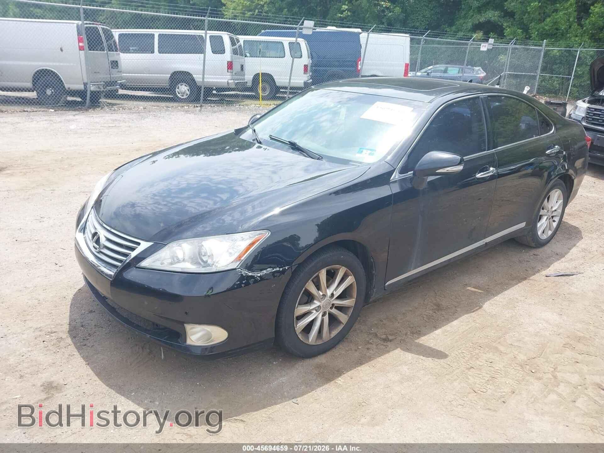 2010 LEXUS ES 350 - VIN: JTHBK1EG3A2407443 - Фото 2