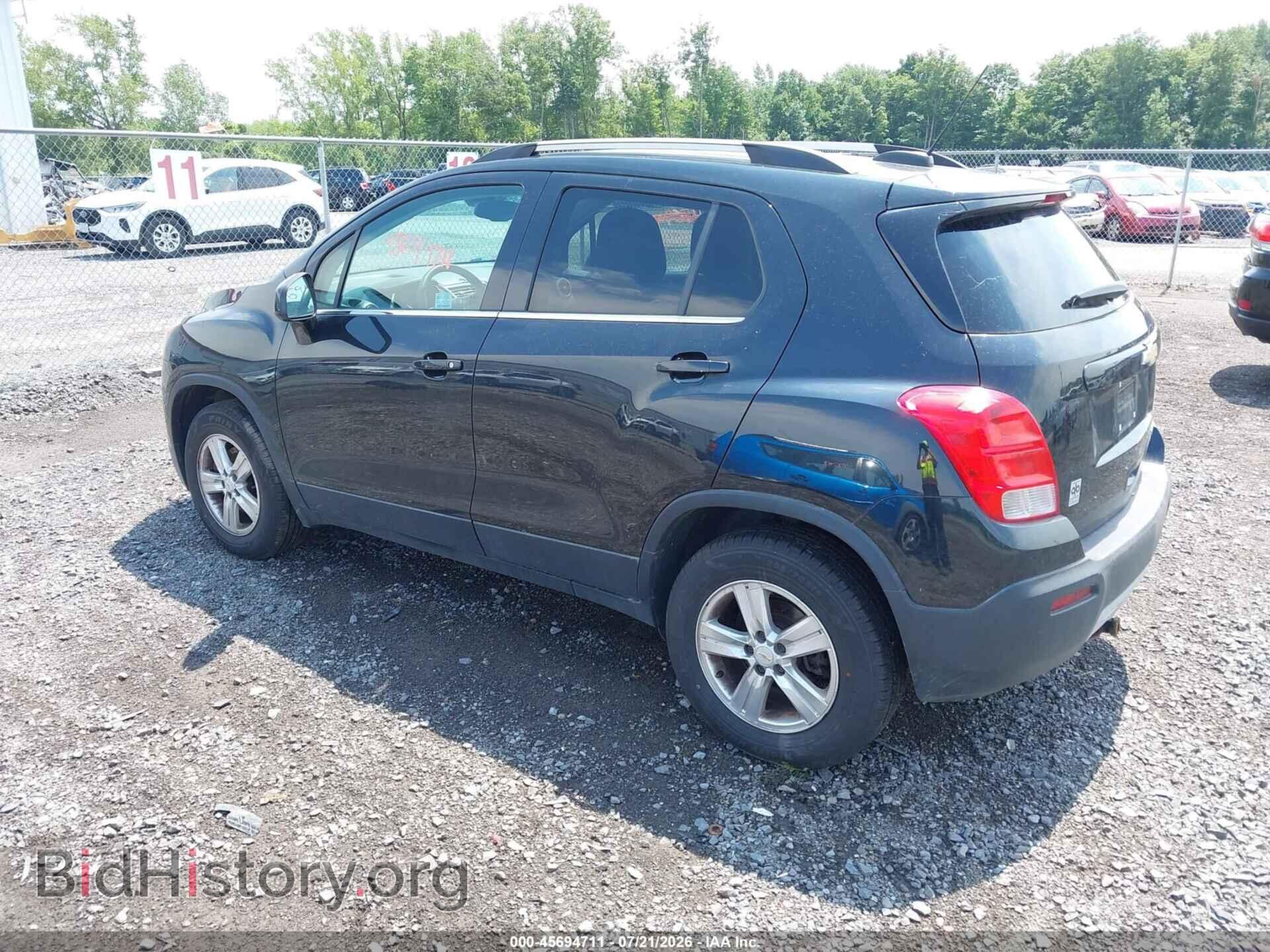 2016 CHEVROLET TRAX - VIN: KL7CJPSB6GB736342 - Фото 3