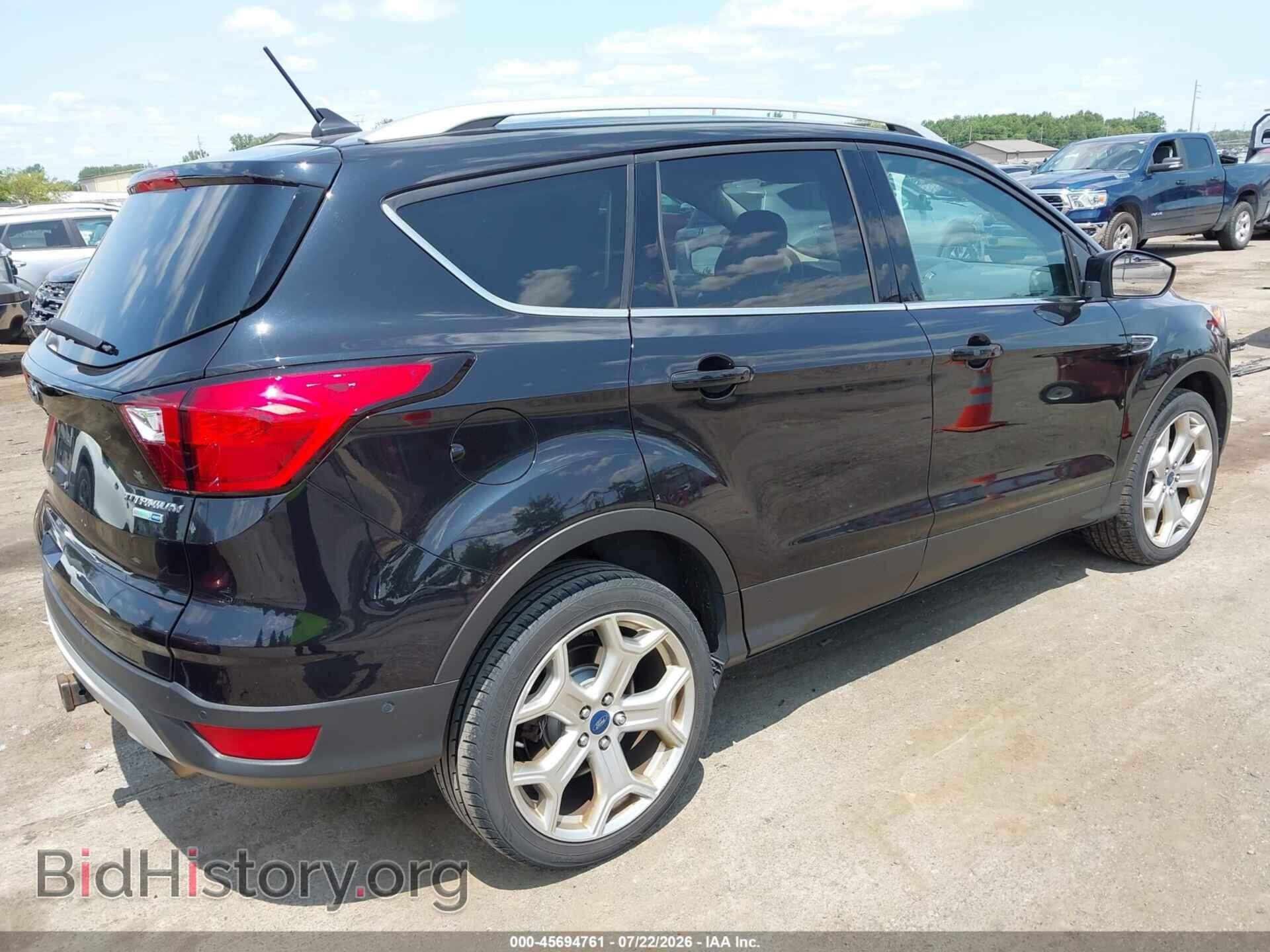 2019 FORD ESCAPE - VIN: 1FMCU9J91KUB22912 - Фото 4