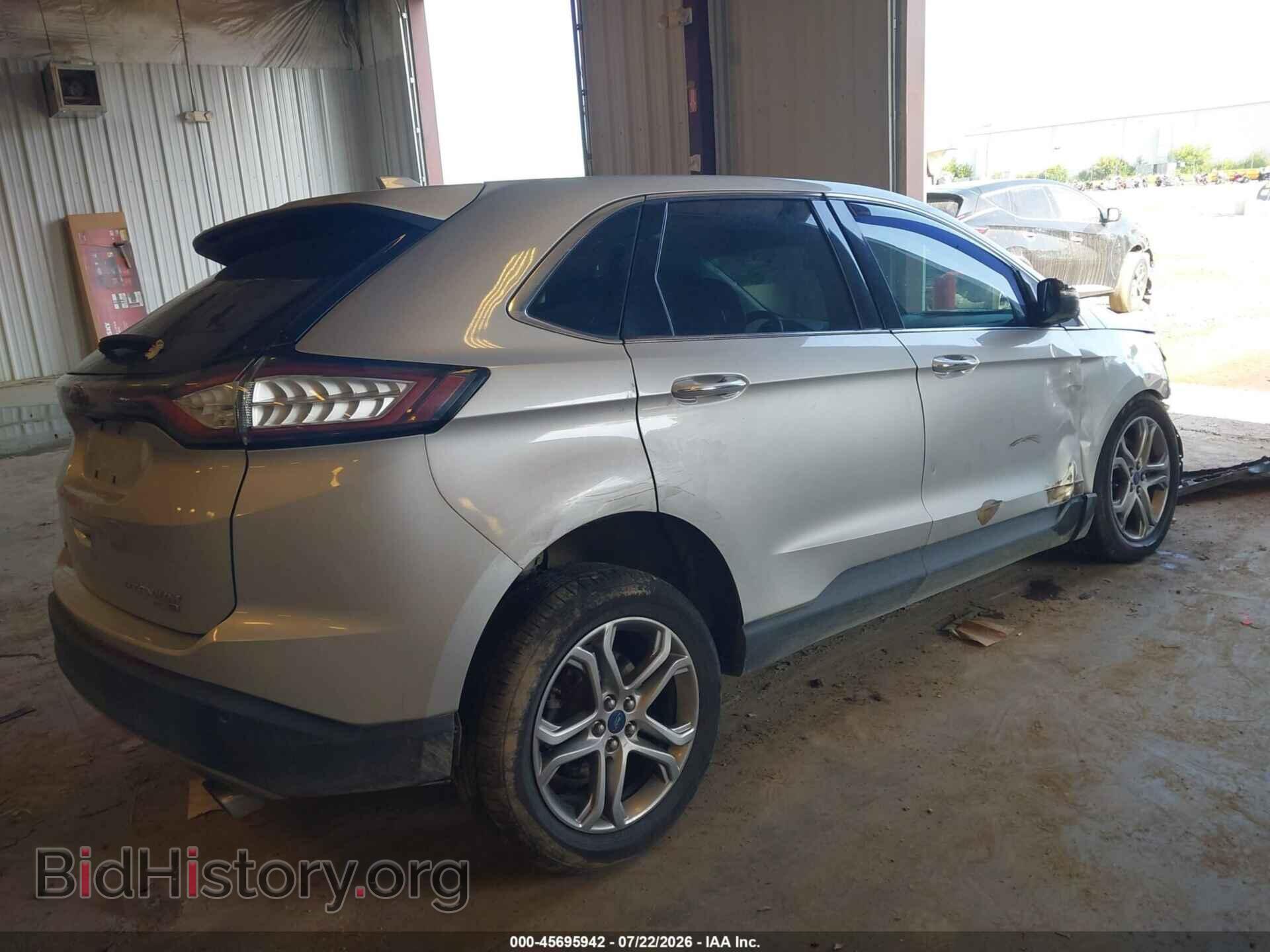 2015 FORD EDGE - VIN: 2FMTK4K92FBB56392 - Фото 4