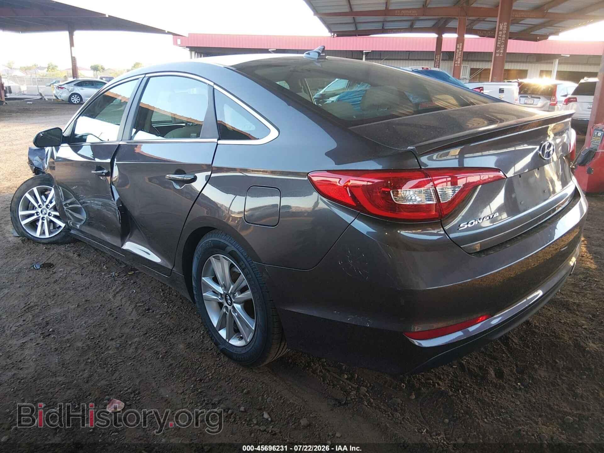 2017 HYUNDAI SONATA - VIN: 5NPE24AF0HH538190 - Фото 3