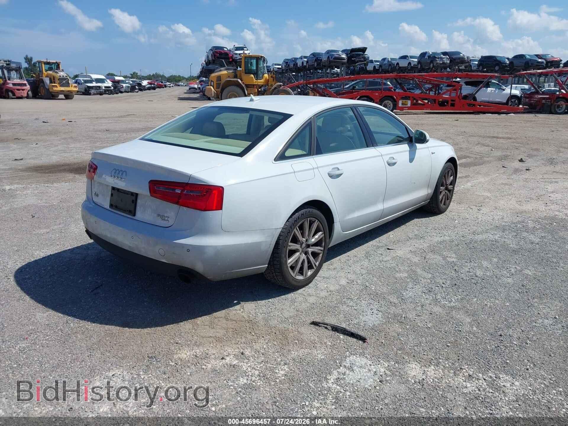 2013 AUDI A6 - VIN: WAUGGAFC2DN004865 - Photo 4