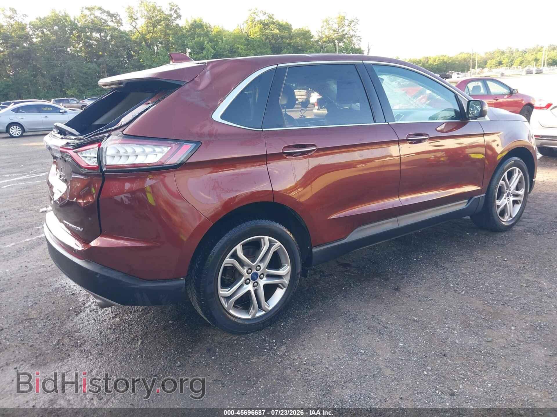 2015 FORD EDGE - VIN: 2FMTK3K85FBB89663 - Фото 4