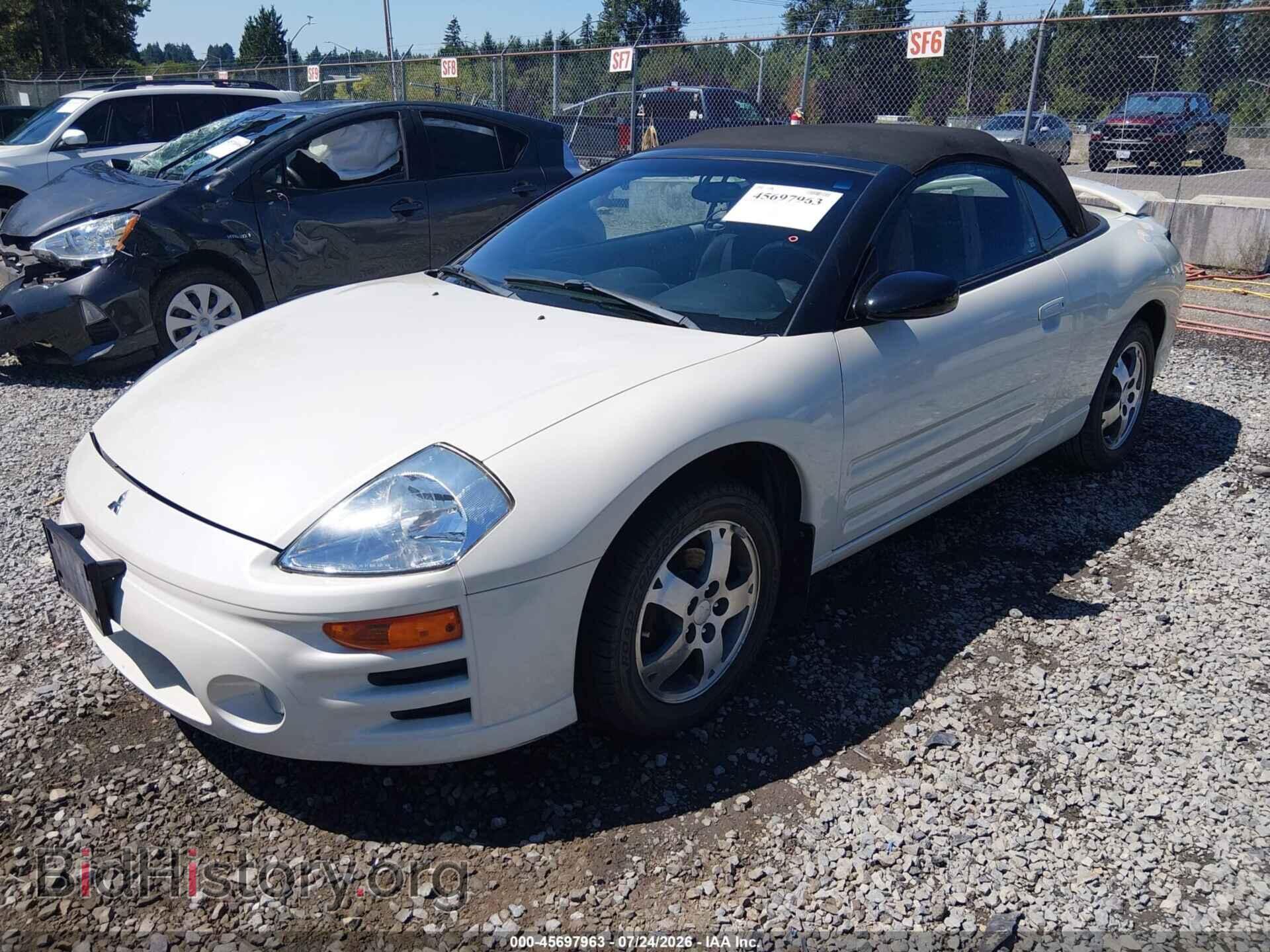 2005 MITSUBISHI ECLIPSE SPYDER - VIN: 4A3AE45G55E056901 - Photo 2