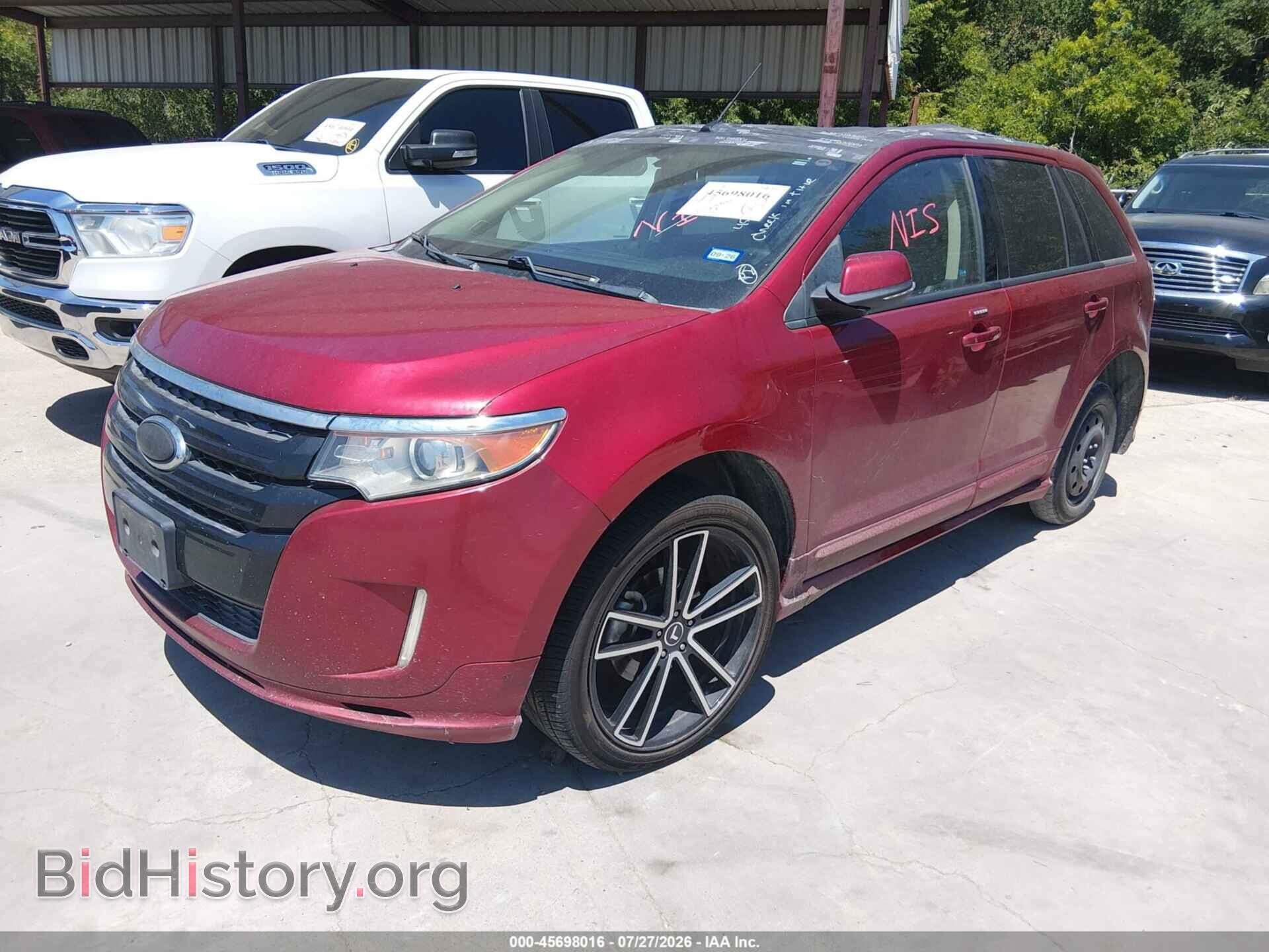 2013 FORD EDGE - VIN: 2FMDK3AK6DBC49013 - Фото 2