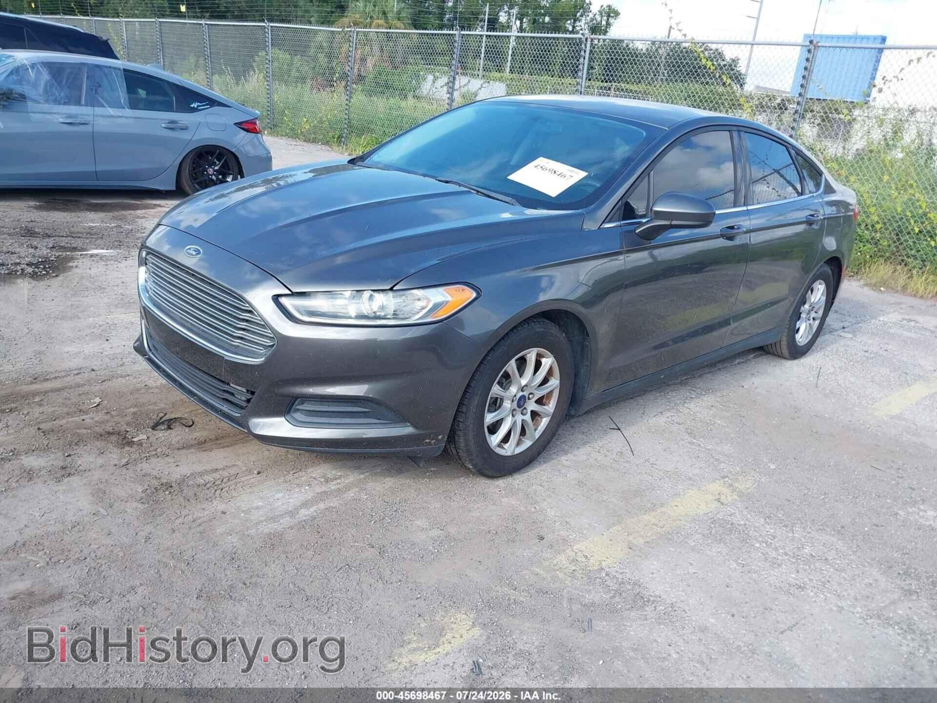 2016 FORD FUSION - VIN: 3FA6P0G73GR332832 - Фото 2