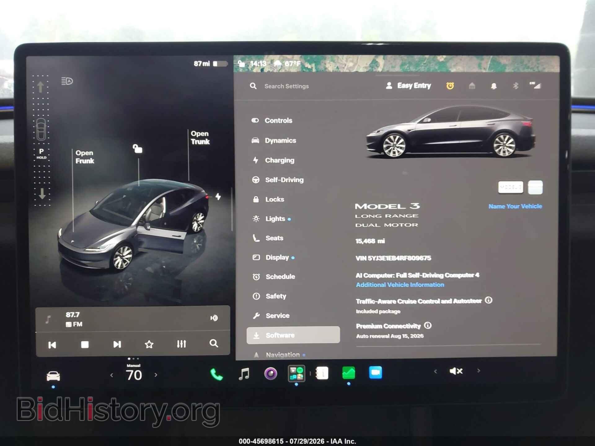 2024 TESLA MODEL 3 - VIN: 5YJ3E1EB4RF809675 - Фото 18