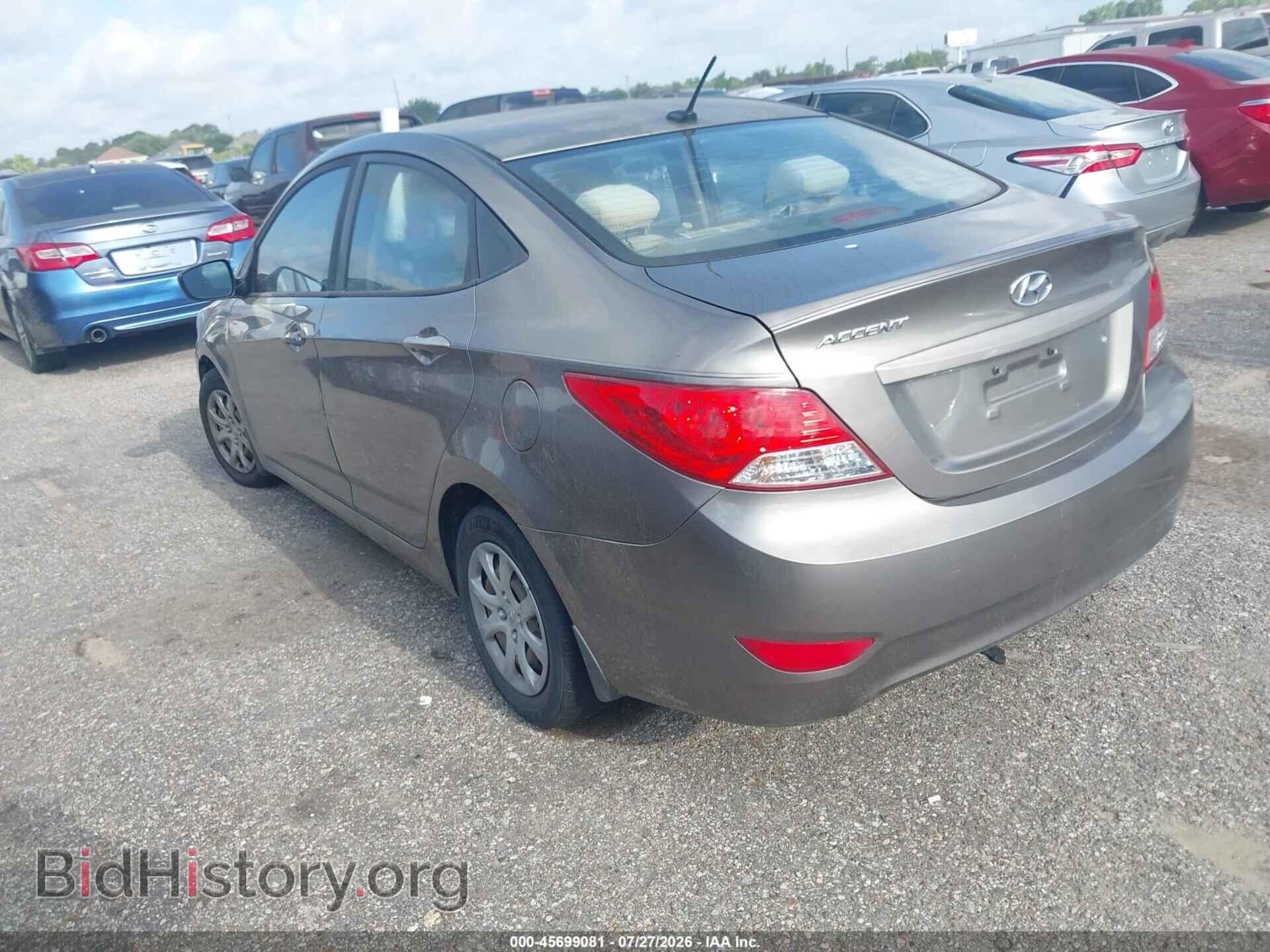 2013 HYUNDAI ACCENT - VIN: KMHCT4AE8DU420363 - Фото 3
