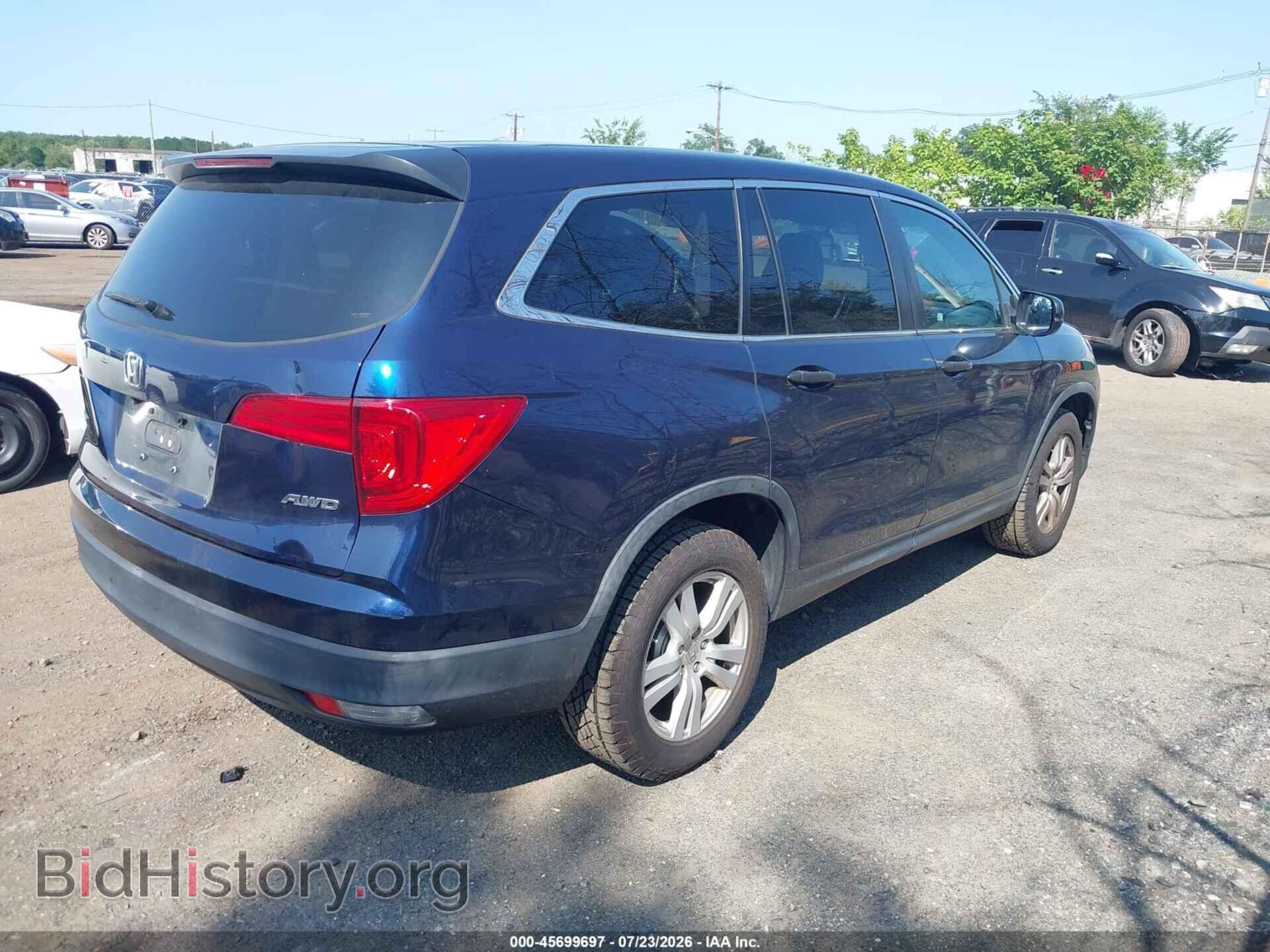2017 HONDA PILOT - VIN: 5FNYF6H14HB053539 - Фото 4