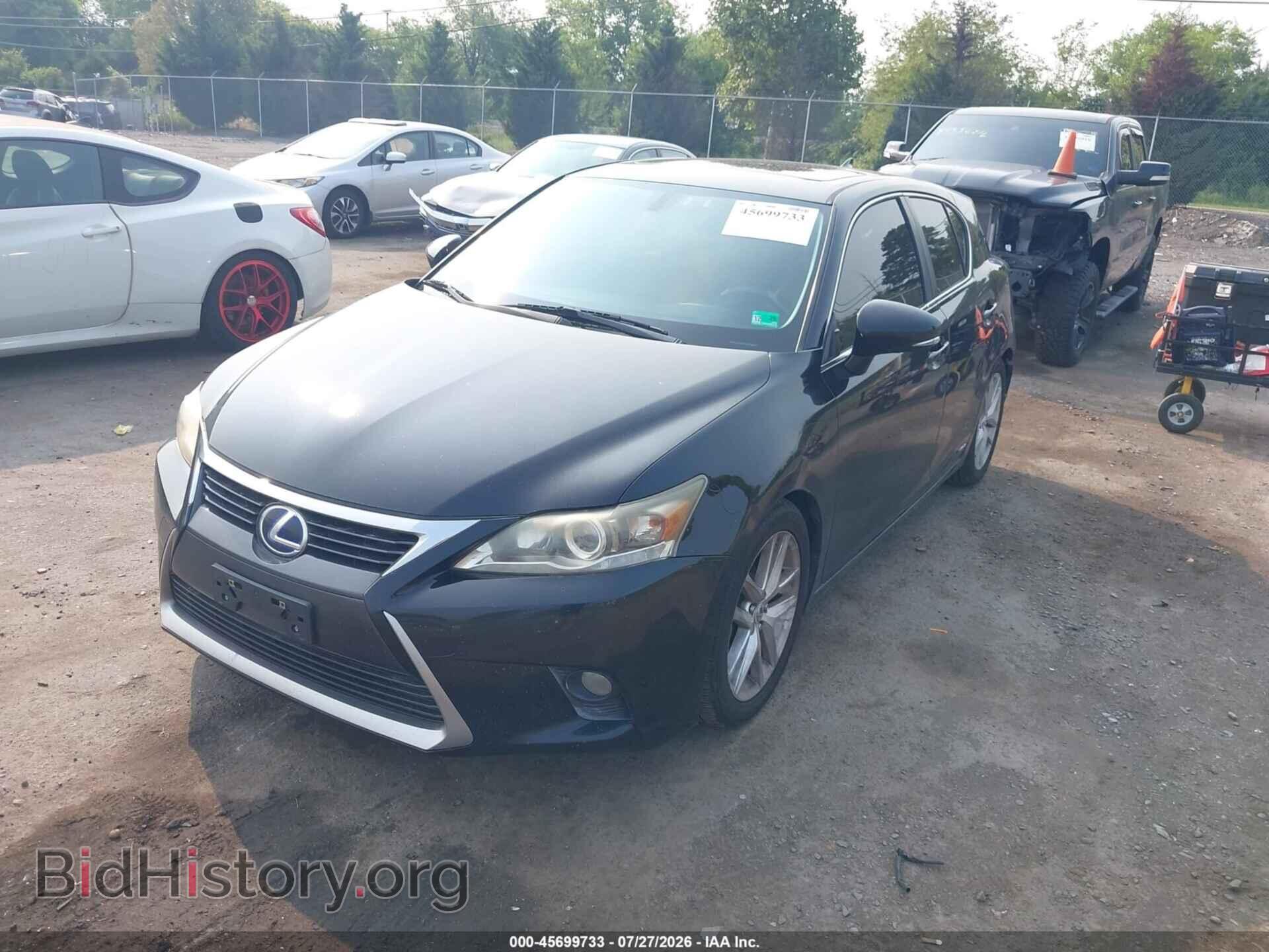 2015 LEXUS CT 200H - VIN: JTHKD5BH4F2216989 - Photo 2