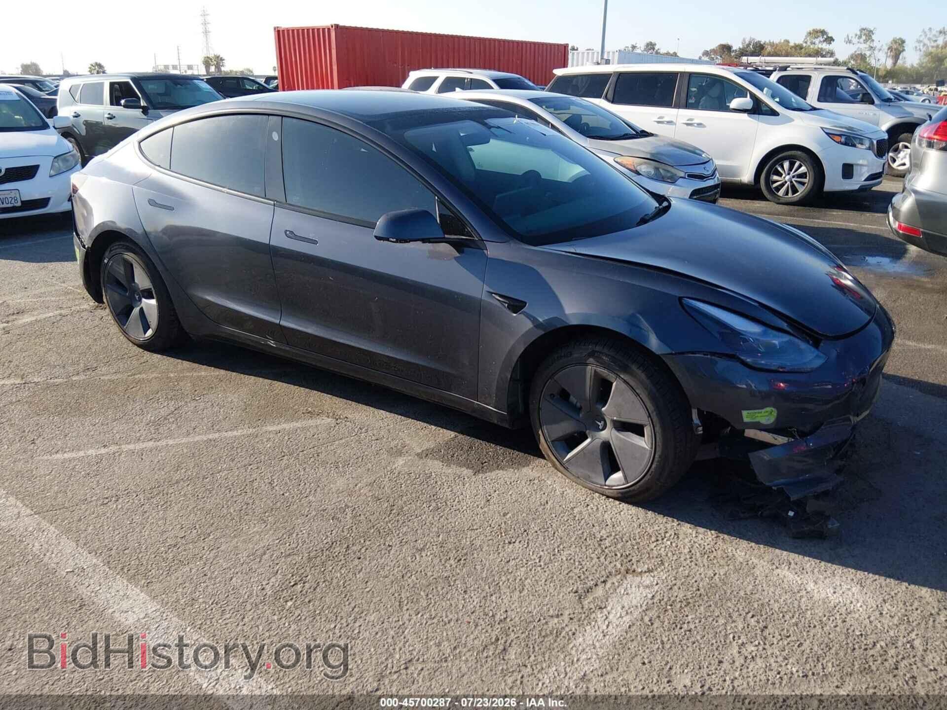 Photo 5YJ3E1EA7NF376659 - TESLA MODEL 3 2022
