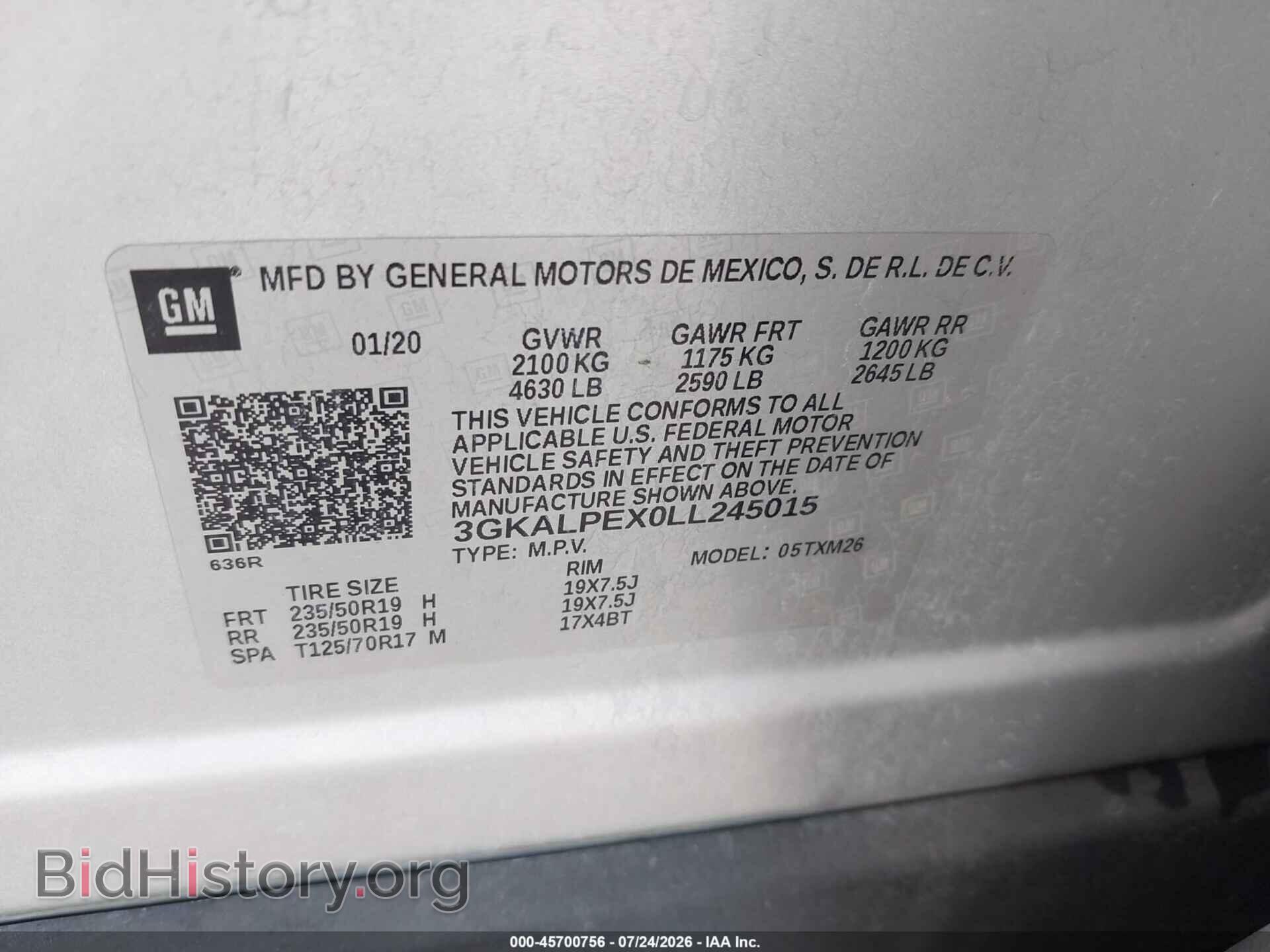 2020 GMC TERRAIN - VIN: 3GKALPEX0LL245015 - Фото 9
