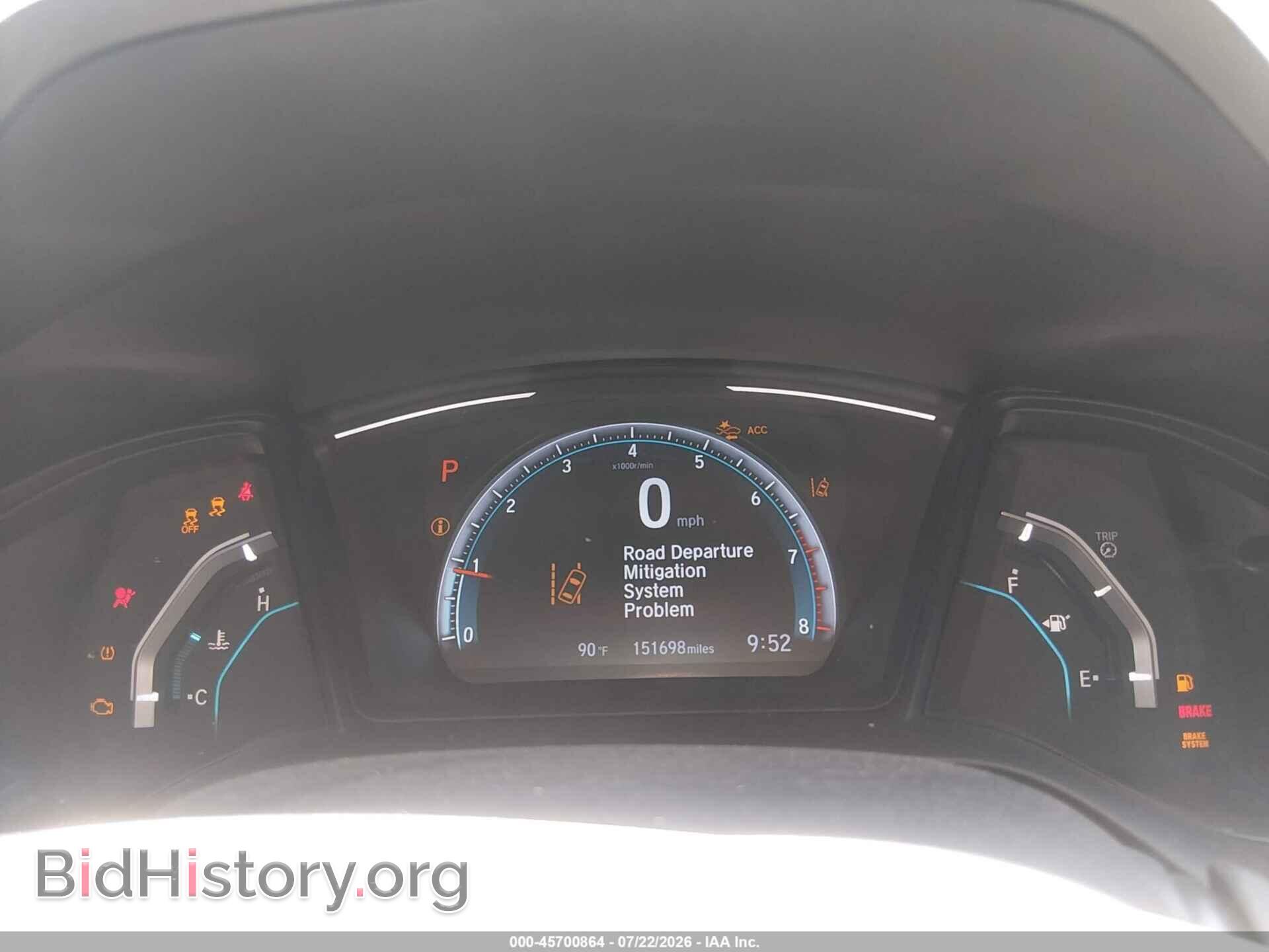 2019 HONDA CIVIC - VIN: 2HGFC2F67KH537800 - Фото 7