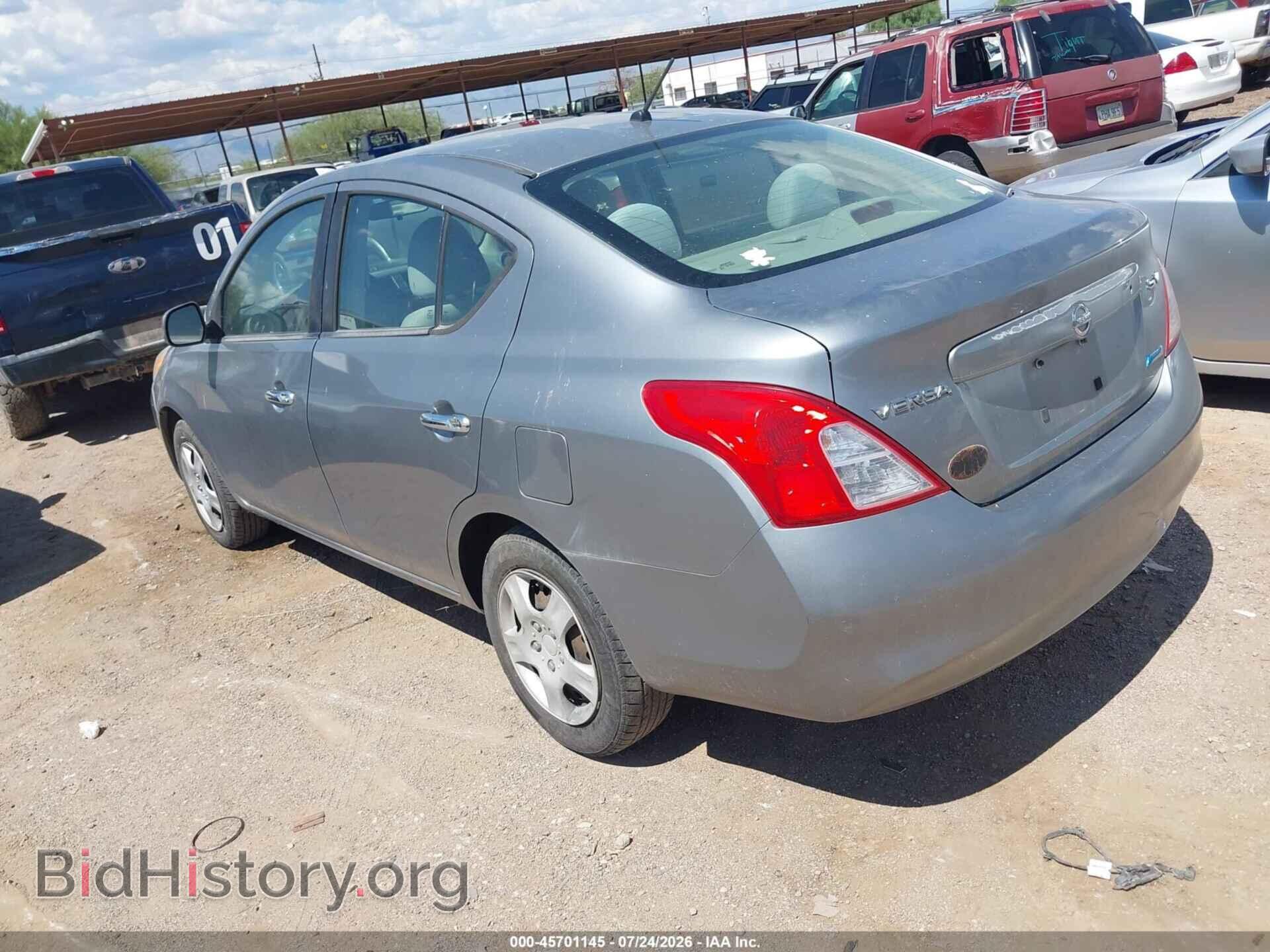 2012 NISSAN VERSA - VIN: 3N1CN7AP1CL813327 - Фото 3