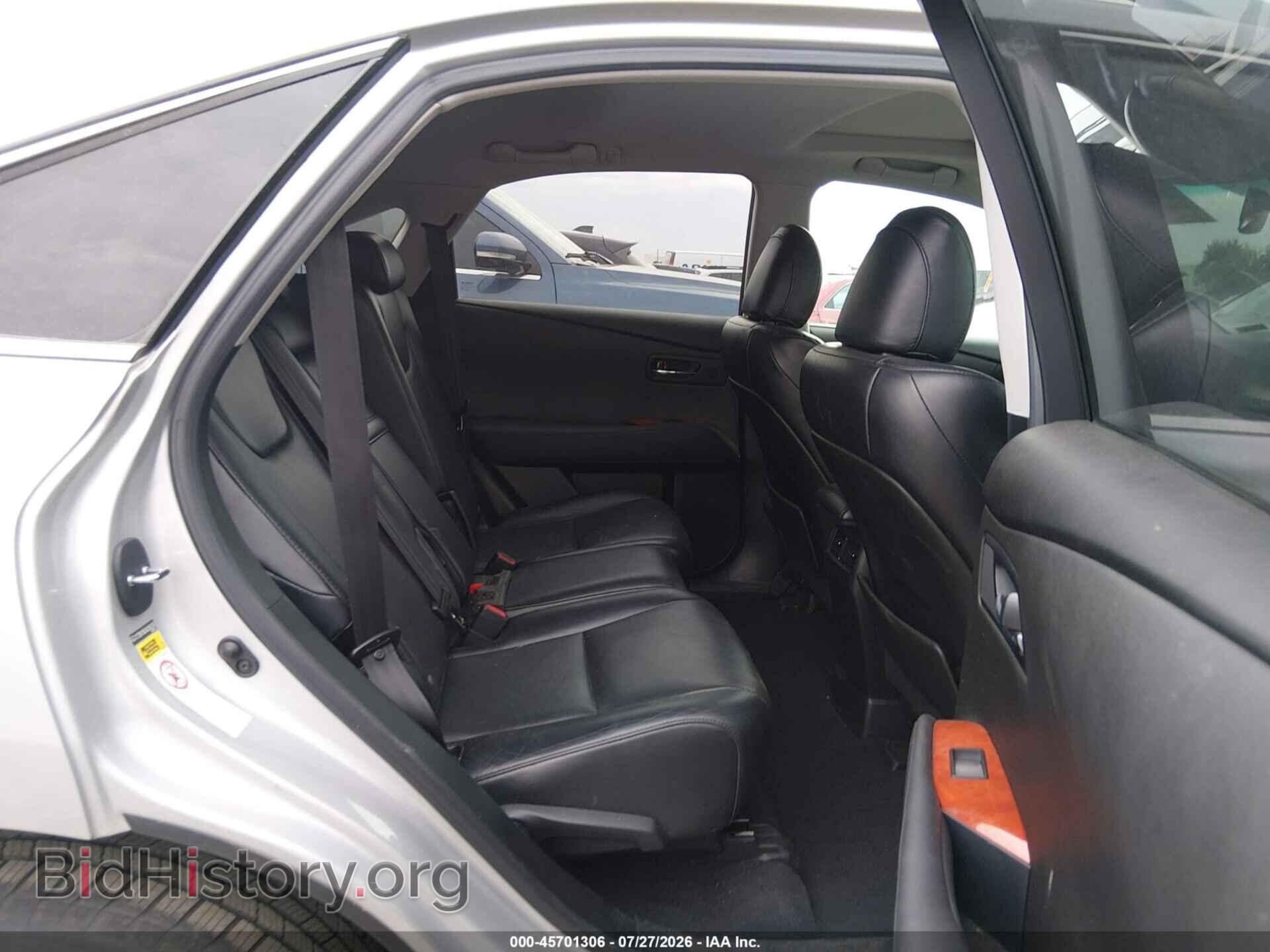 2010 LEXUS RX 350 - VIN: 2T2BK1BA3AC006358 - Фото 8