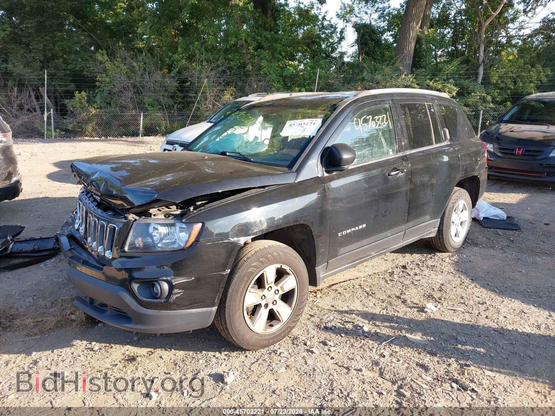 2017 JEEP COMPASS - VIN: 1C4NJCBA6HD187128 - Фото 2