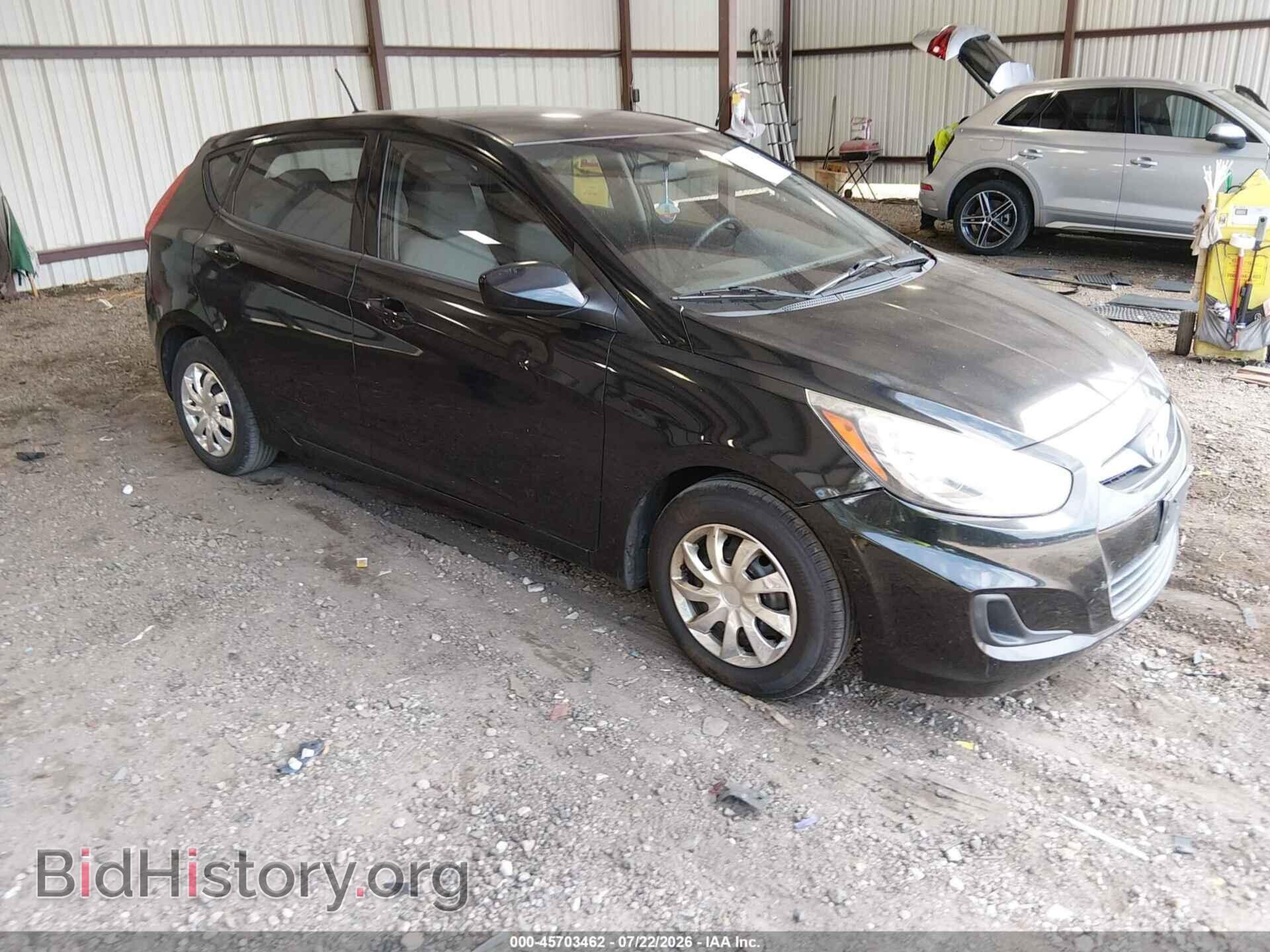Фотография KMHCT5AE2CU012753 - HYUNDAI ACCENT 2012