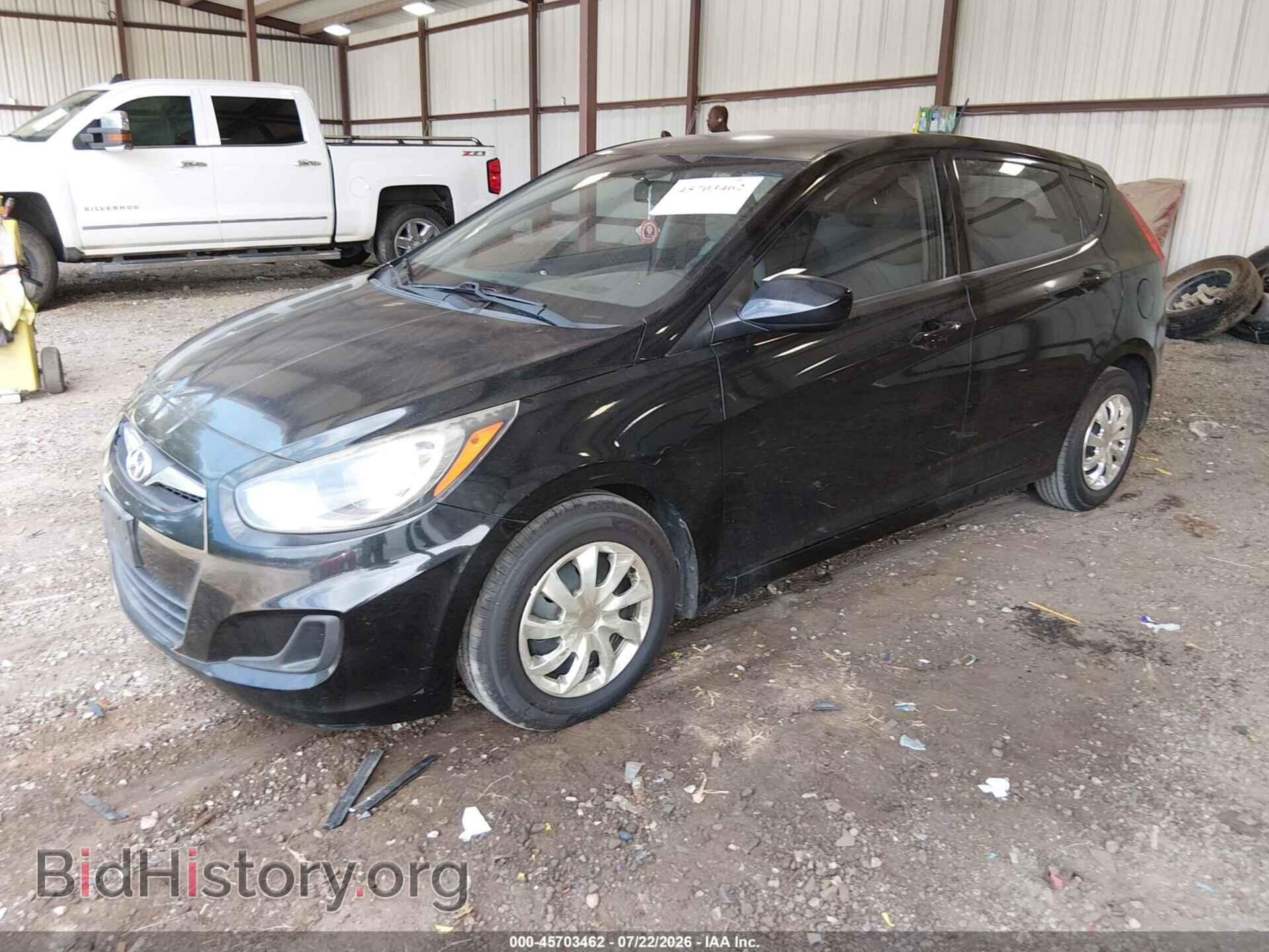2012 HYUNDAI ACCENT - VIN: KMHCT5AE2CU012753 - Фото 2