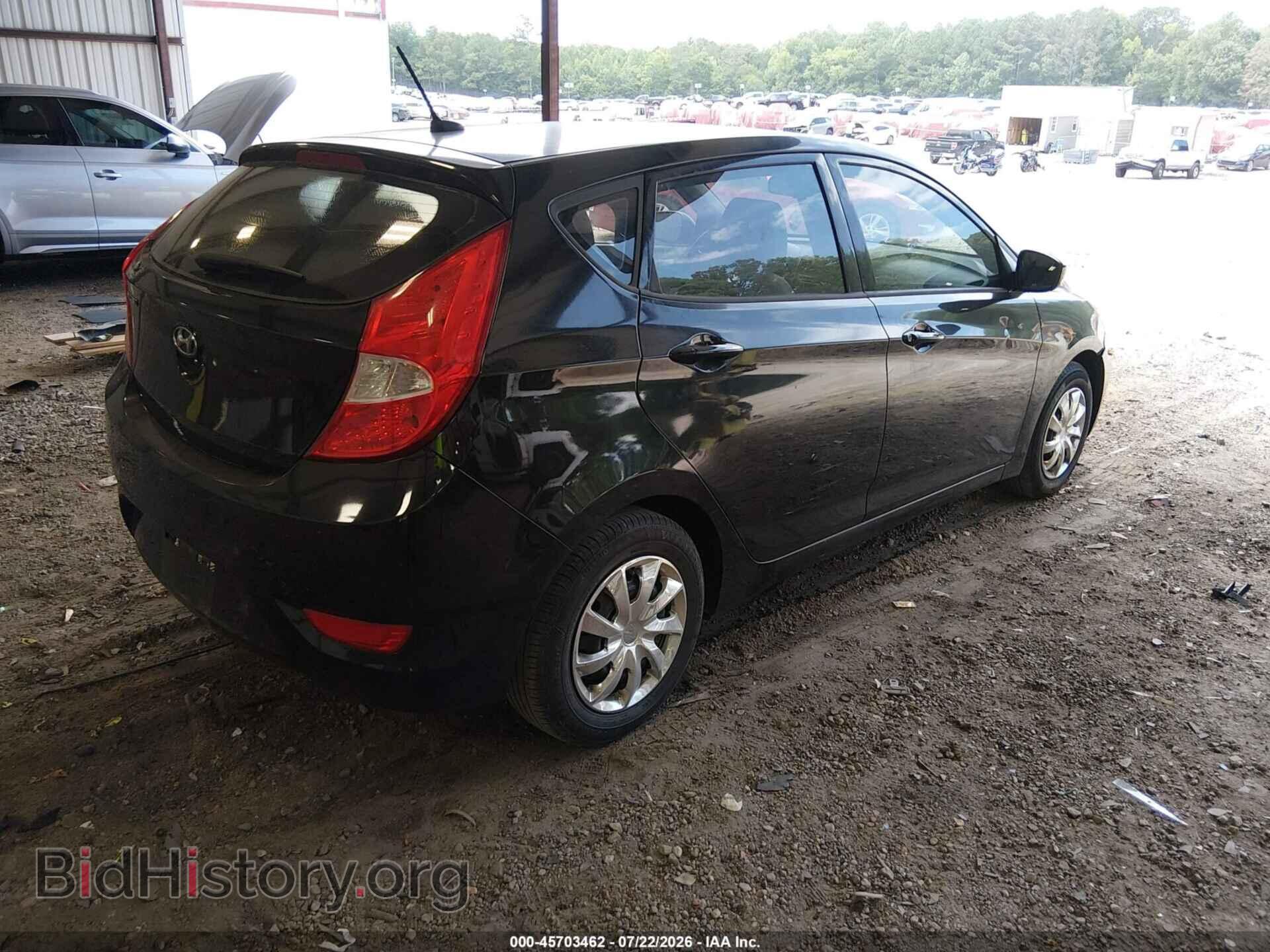 2012 HYUNDAI ACCENT - VIN: KMHCT5AE2CU012753 - Фото 4