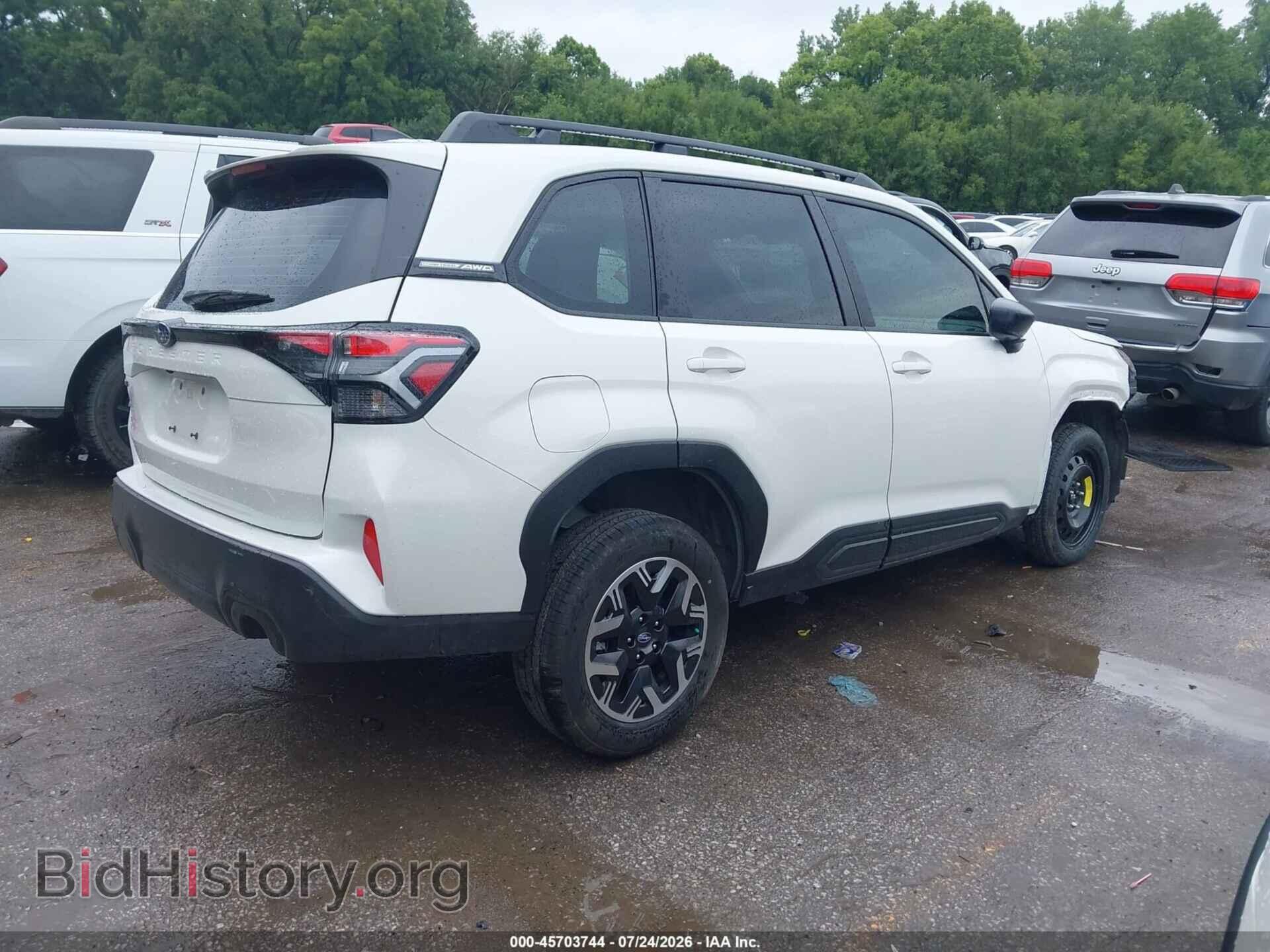 2025 SUBARU FORESTER - VIN: JF2SLDACXSH556208 - Фото 4