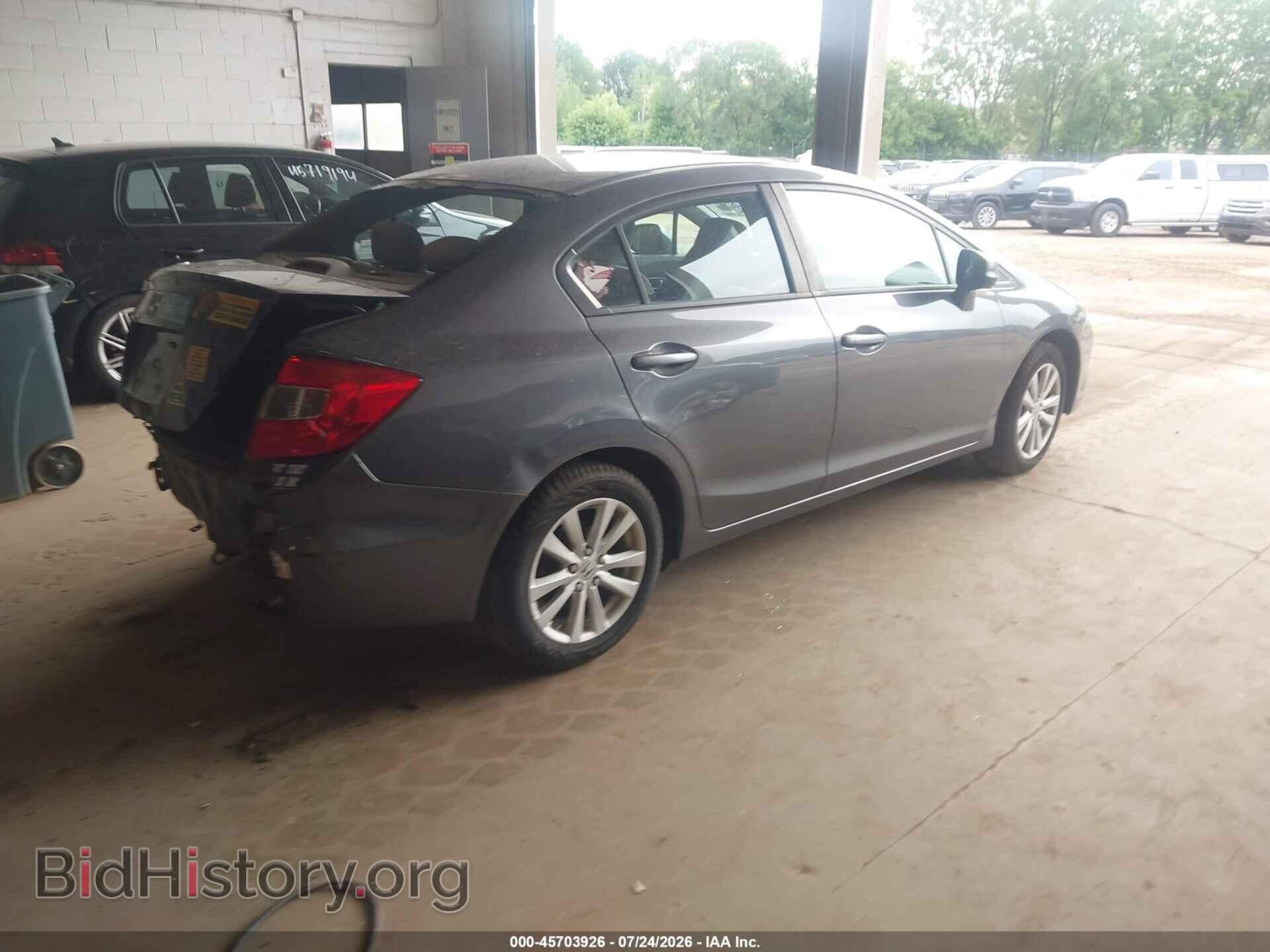 2012 HONDA CIVIC - VIN: 2HGFB2F80CH312687 - Фото 4