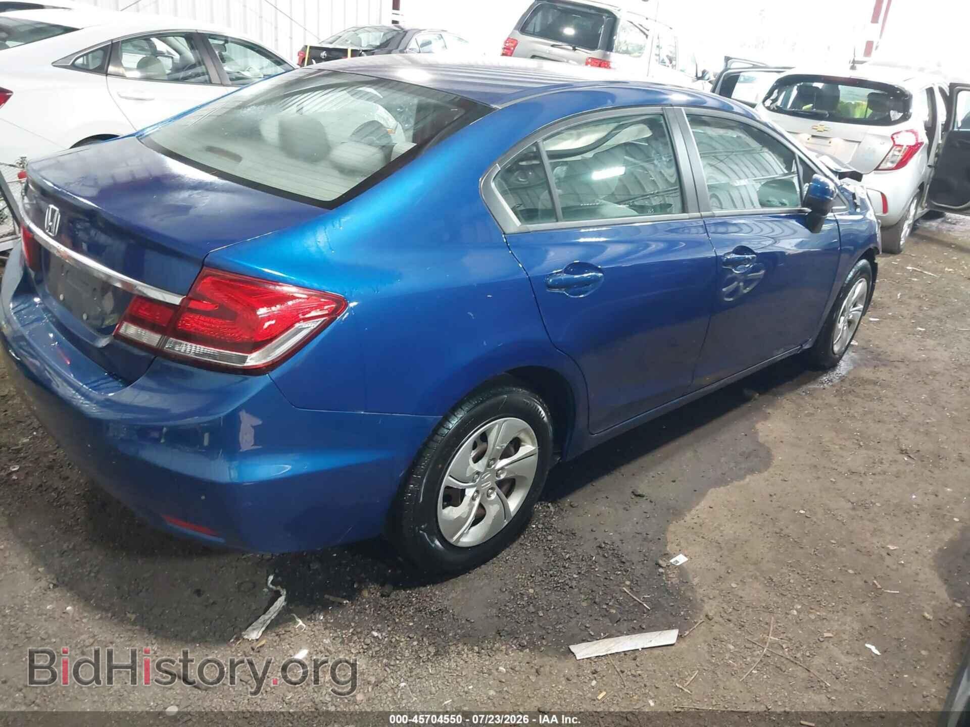 2014 HONDA CIVIC - VIN: 19XFB2F5XEE035758 - Фото 4