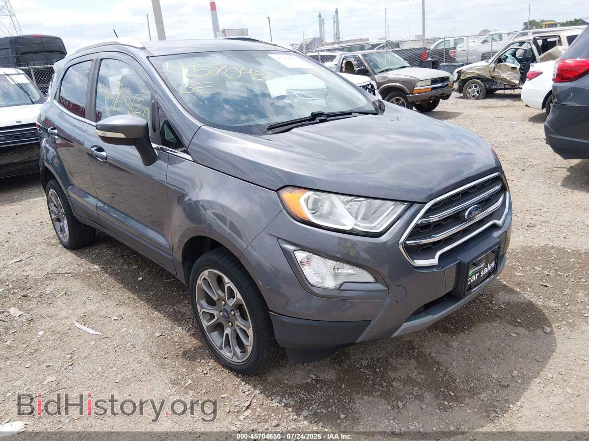 Photo MAJ6S3KL4LC343965 - FORD ECOSPORT 2020
