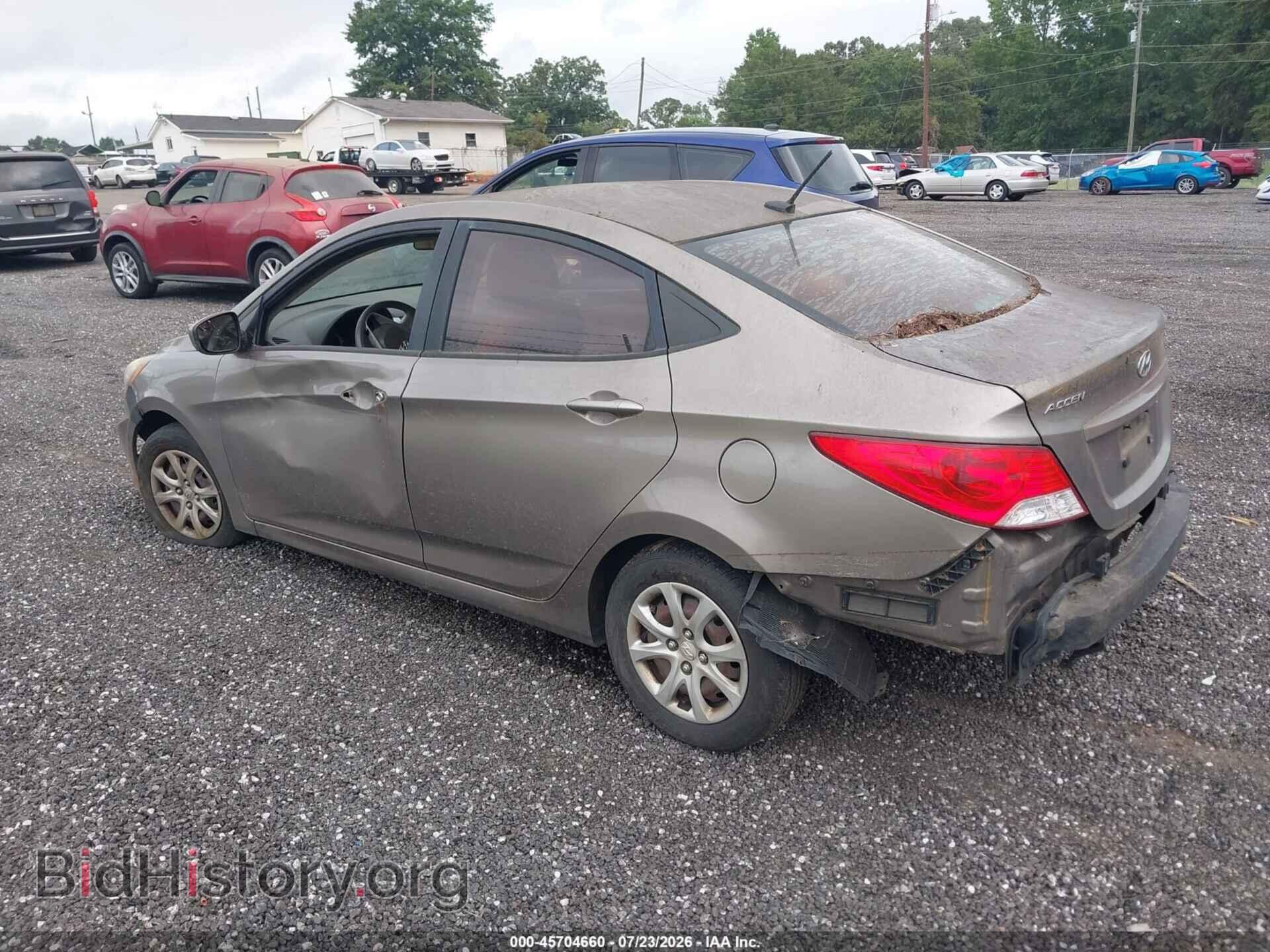 2014 HYUNDAI ACCENT - VIN: KMHCT4AE4EU673570 - Фото 3