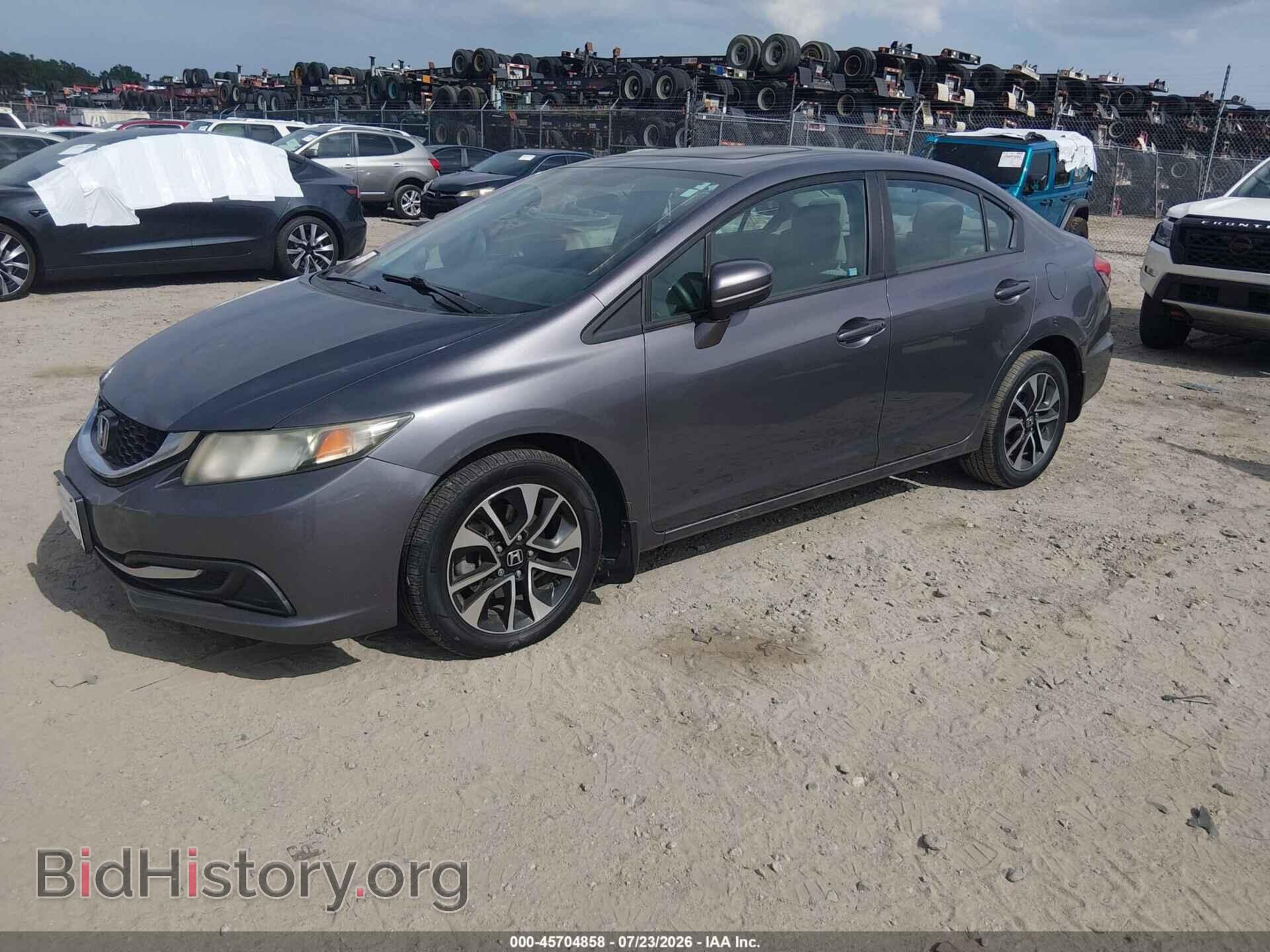 2014 HONDA CIVIC - VIN: 2HGFB2F80EH535234 - Фото 2