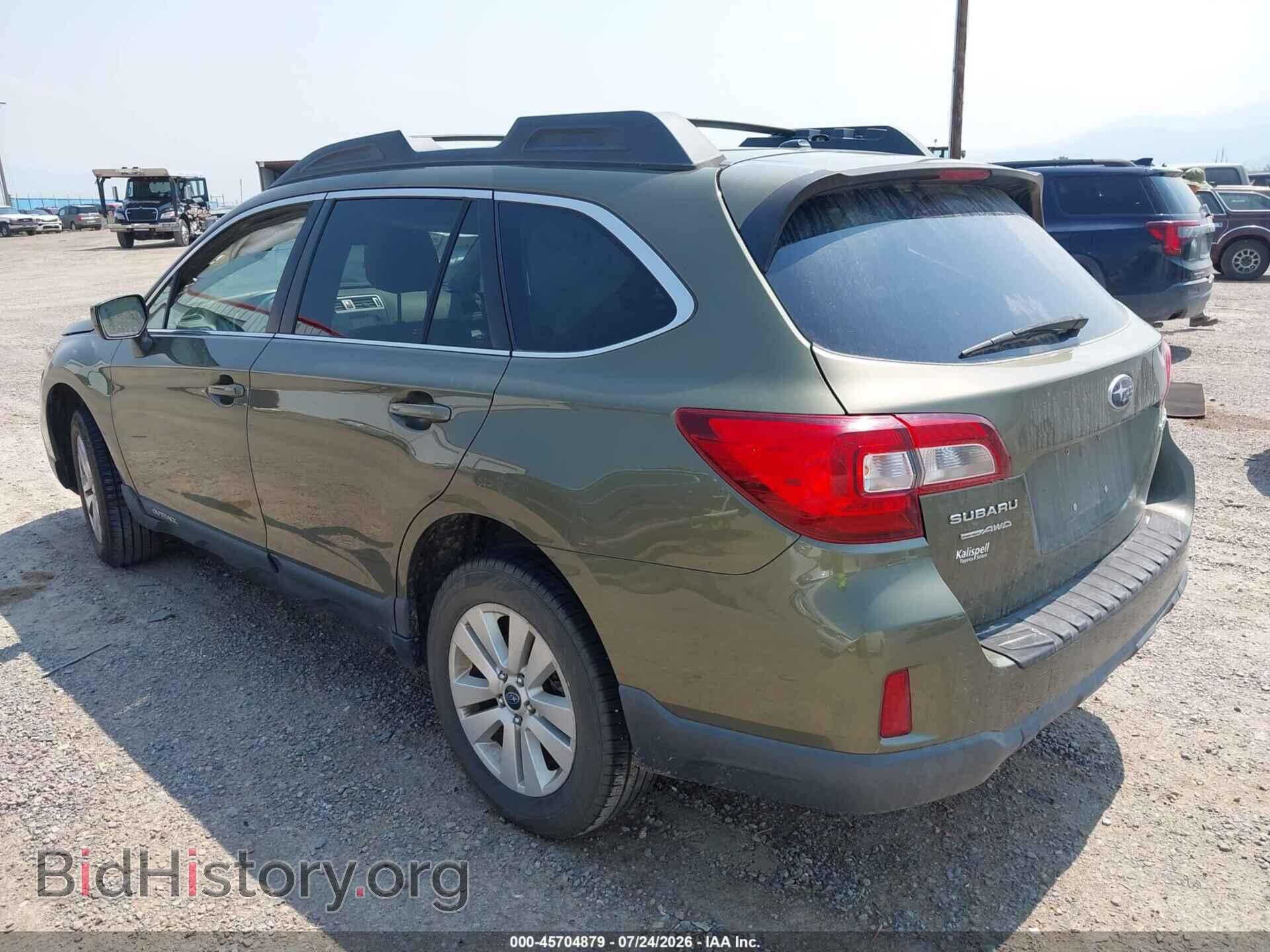 2015 SUBARU OUTBACK - VIN: 4S4BSBCC0F3242696 - Photo 3
