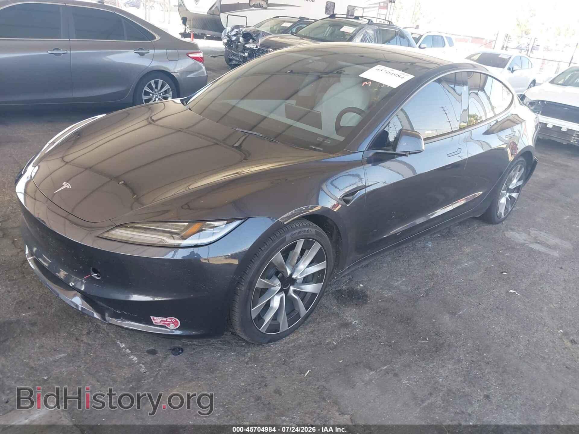 2024 TESLA MODEL 3 - VIN: 5YJ3E1EB9RF753409 - Фото 2