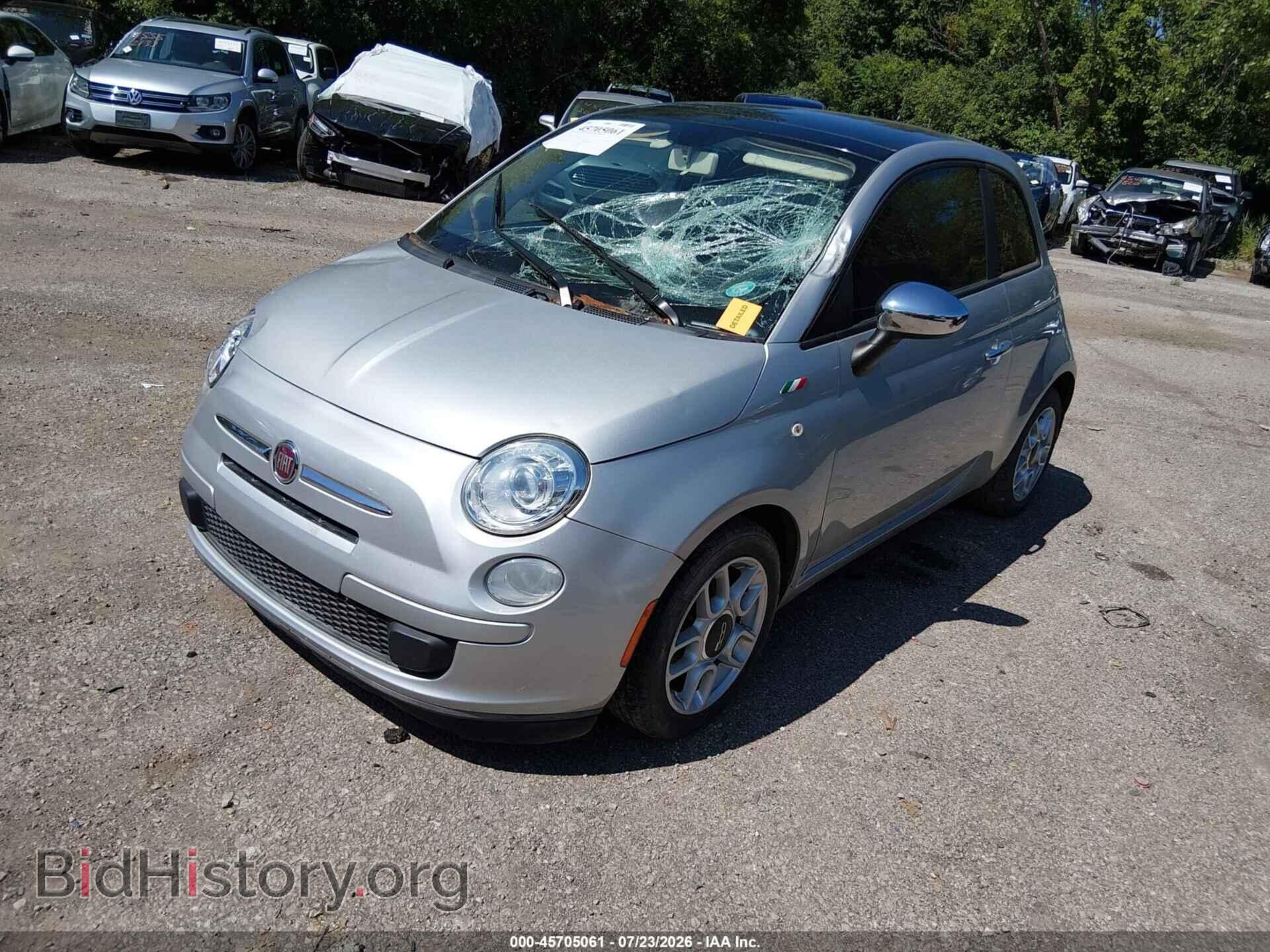 2013 FIAT 500 - VIN: 3C3CFFAR1DT636144 - Photo 2
