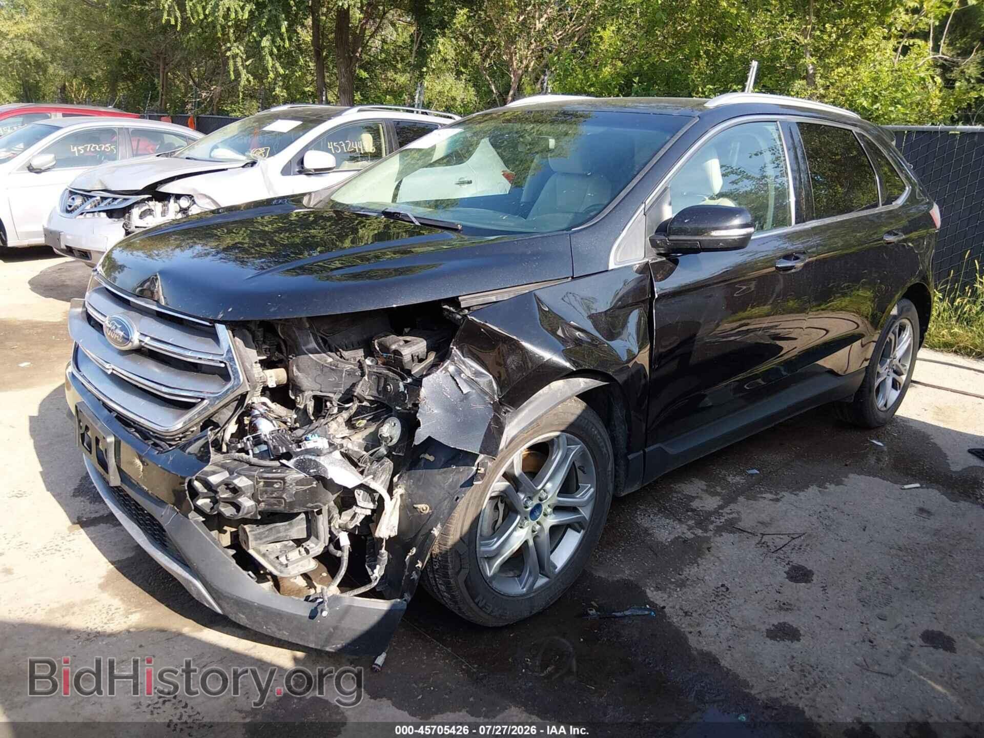 2015 FORD EDGE - VIN: 2FMTK4K92FBB06589 - Фото 2