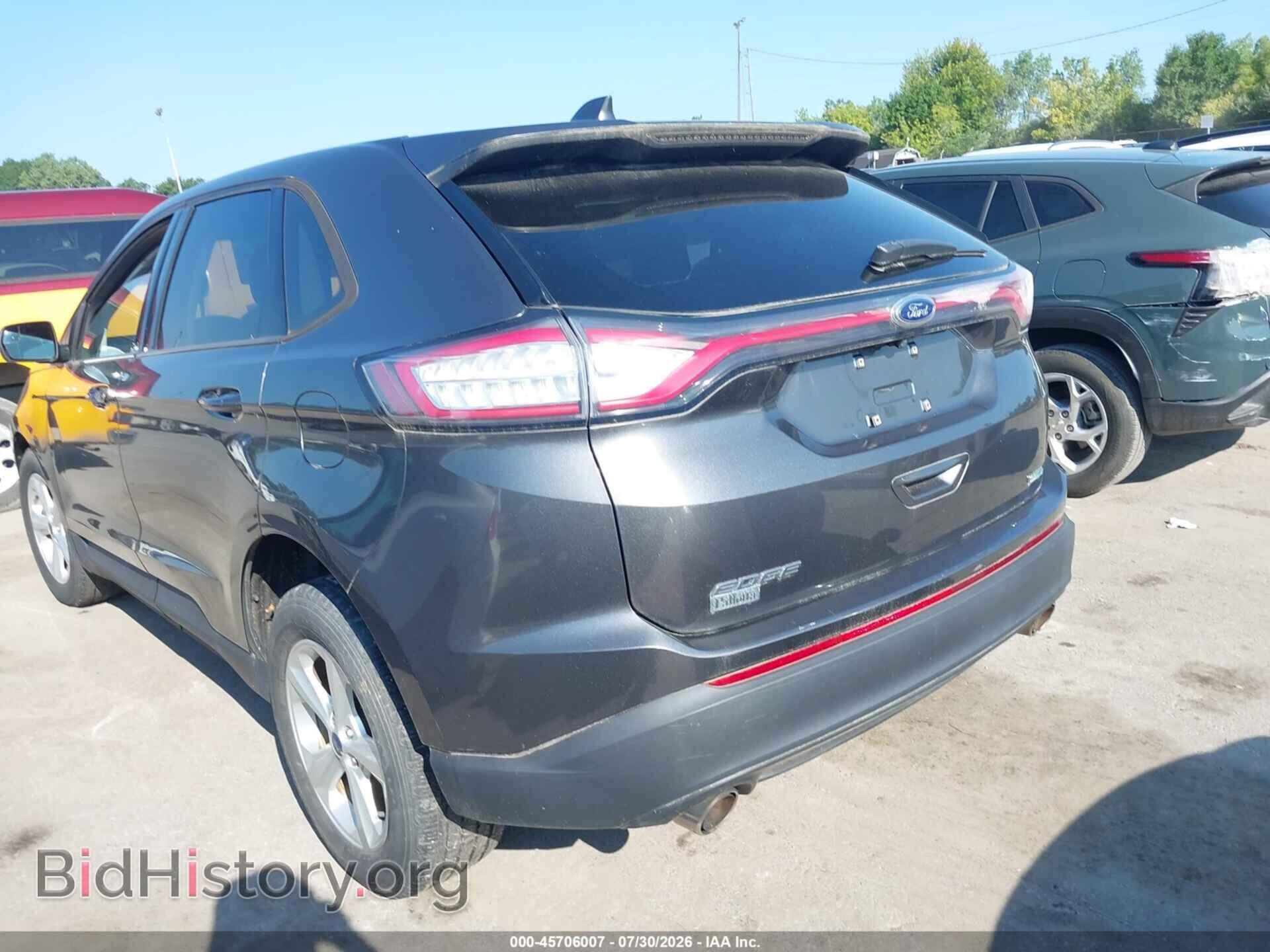 2016 FORD EDGE - VIN: 2FMPK4G97GBC64499 - Photo 3