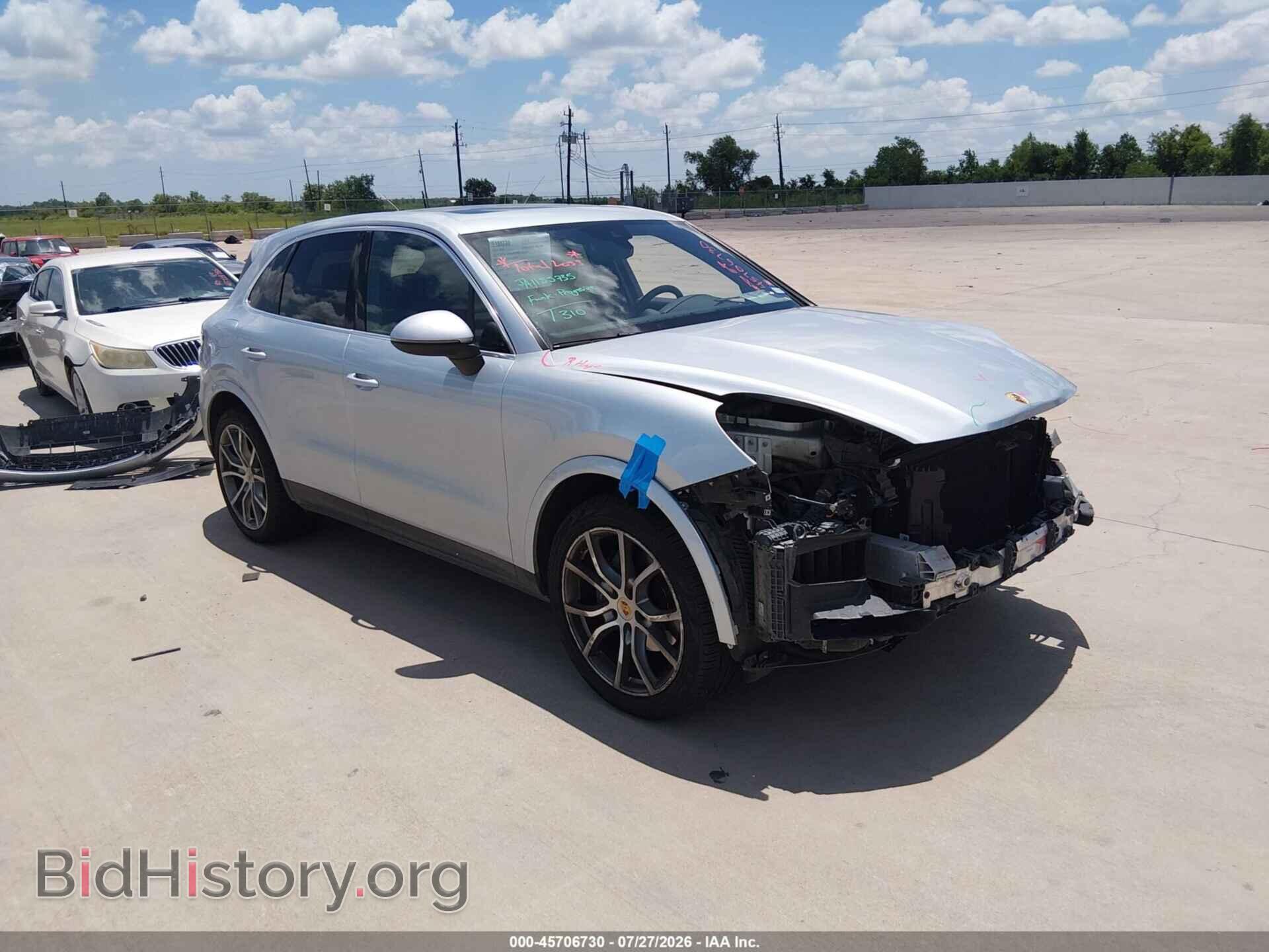 Photo WP1AA2AY7KDA12609 - PORSCHE CAYENNE 2019