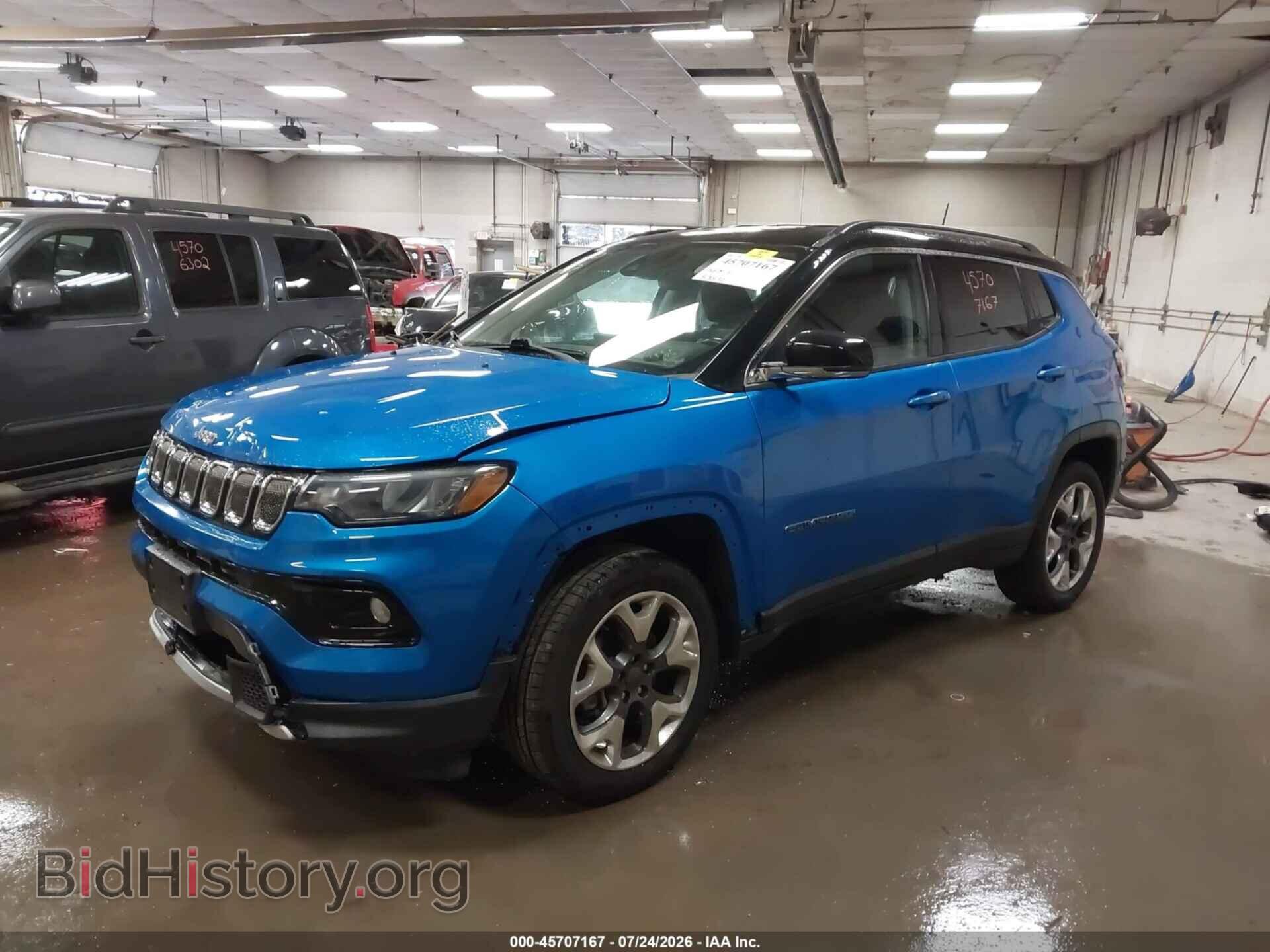 2022 JEEP COMPASS - VIN: 3C4NJDCB0NT123458 - Фото 2