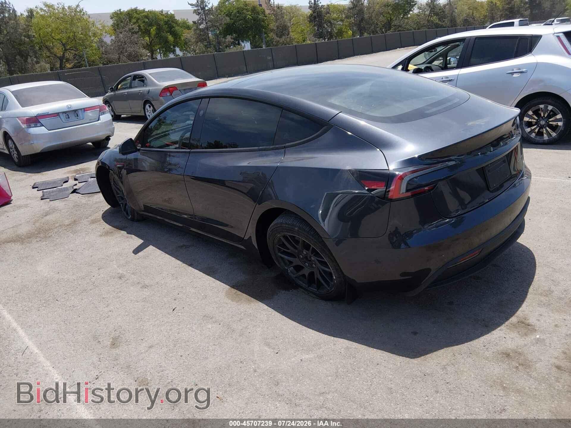 2024 TESLA MODEL 3 - VIN: 5YJ3E1EB3RF829495 - Photo 3