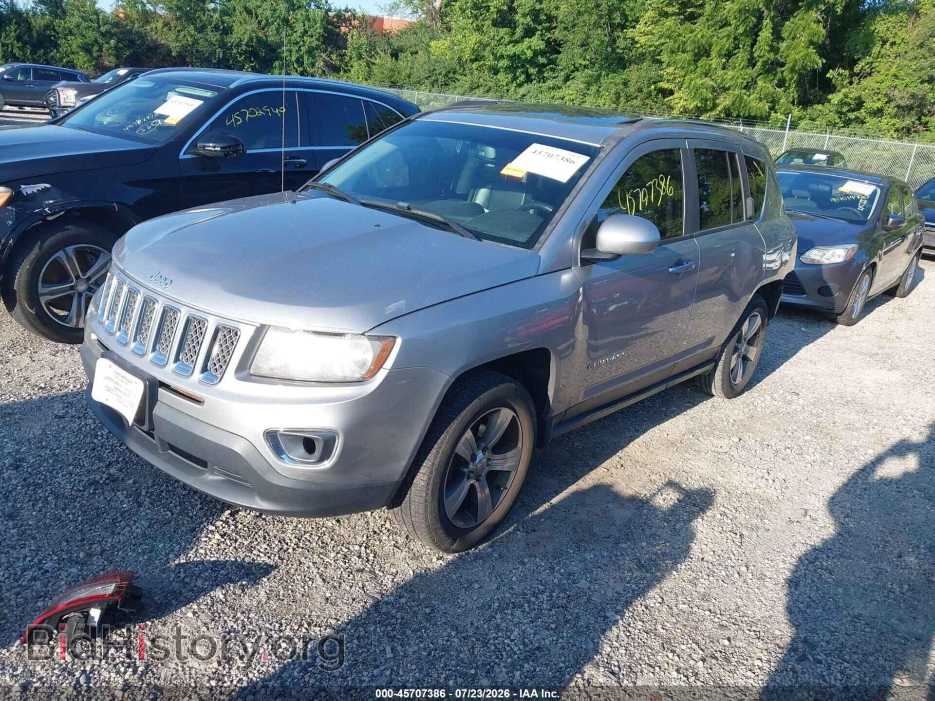2016 JEEP COMPASS - VIN: 1C4NJDEB3GD681181 - Фото 2