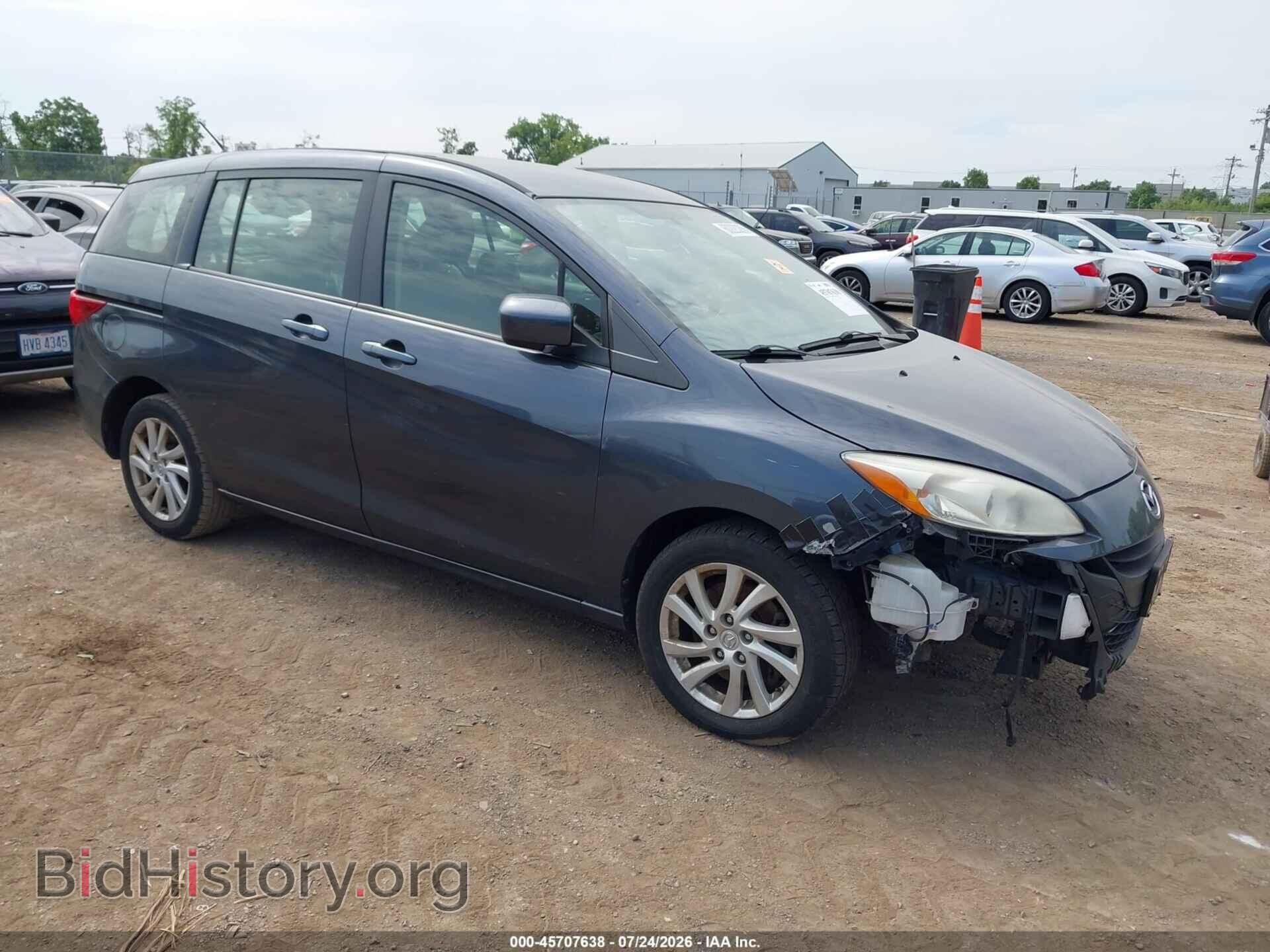 Photo JM1CW2BL5C0120749 - MAZDA MAZDA5 2012