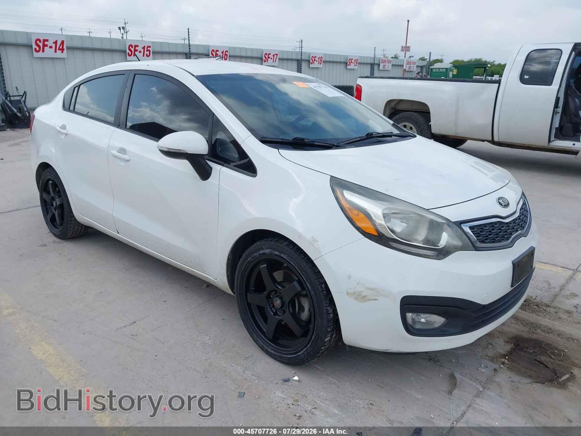 Photo KNADN4A38D6271083 - KIA RIO 2013