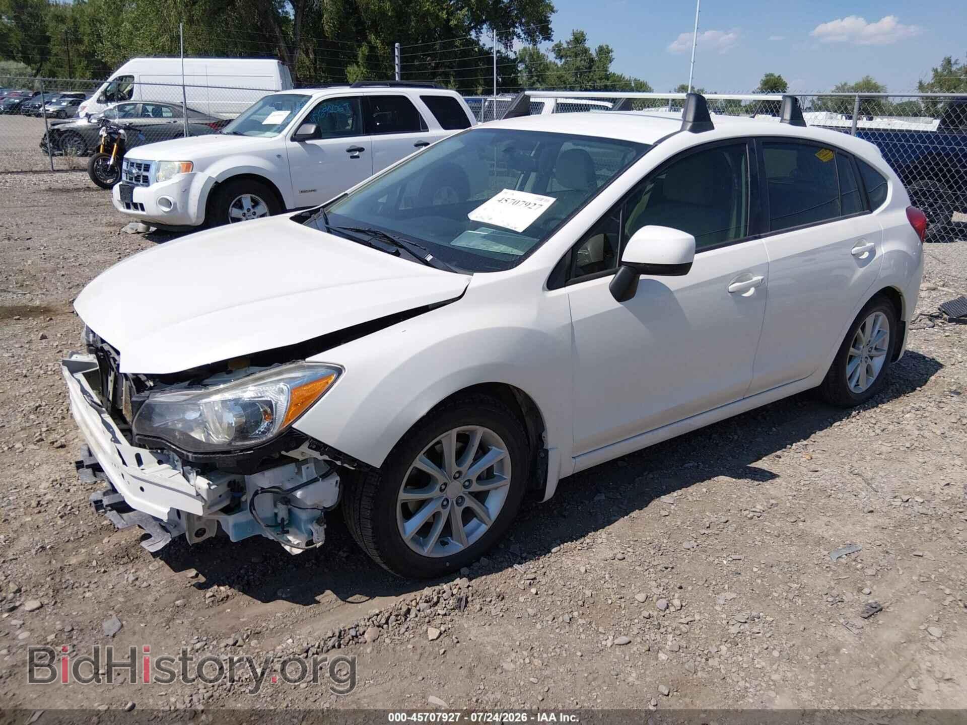 2014 SUBARU IMPREZA - VIN: JF1GPAC68E8227158 - Фото 2