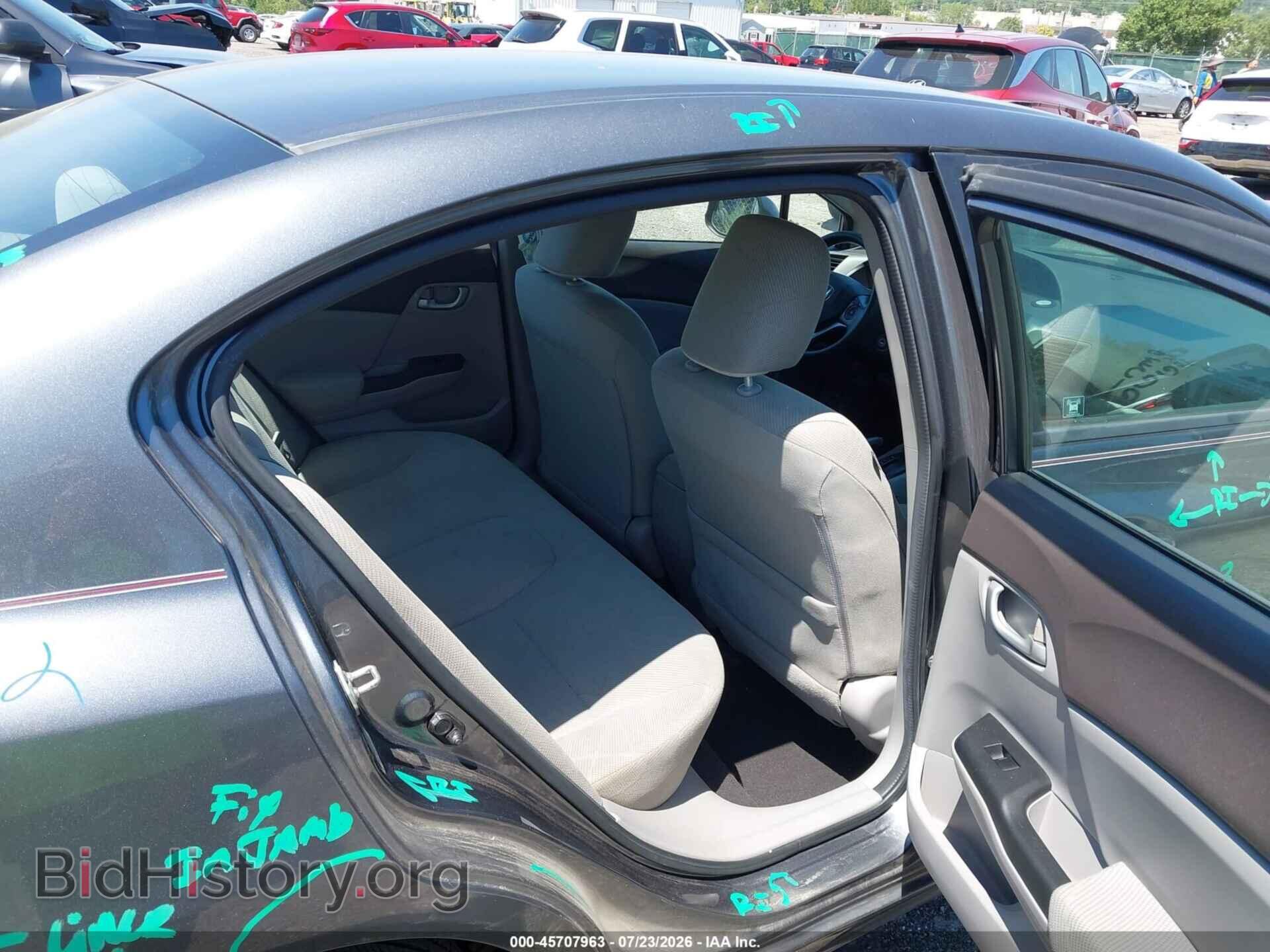 2012 HONDA CIVIC - VIN: 19XFB2F52CE361843 - Фото 8