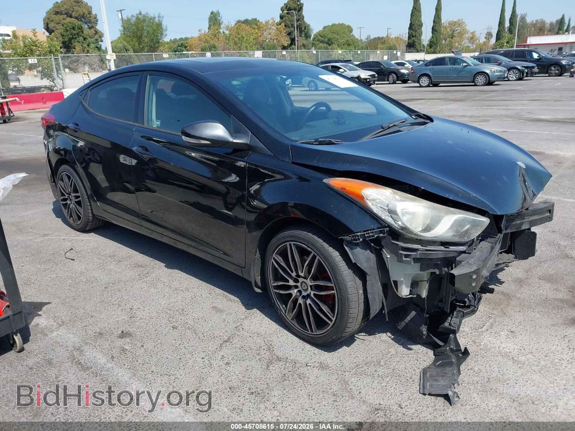 Фотография KMHDH4AE7DU631298 - HYUNDAI ELANTRA 2013