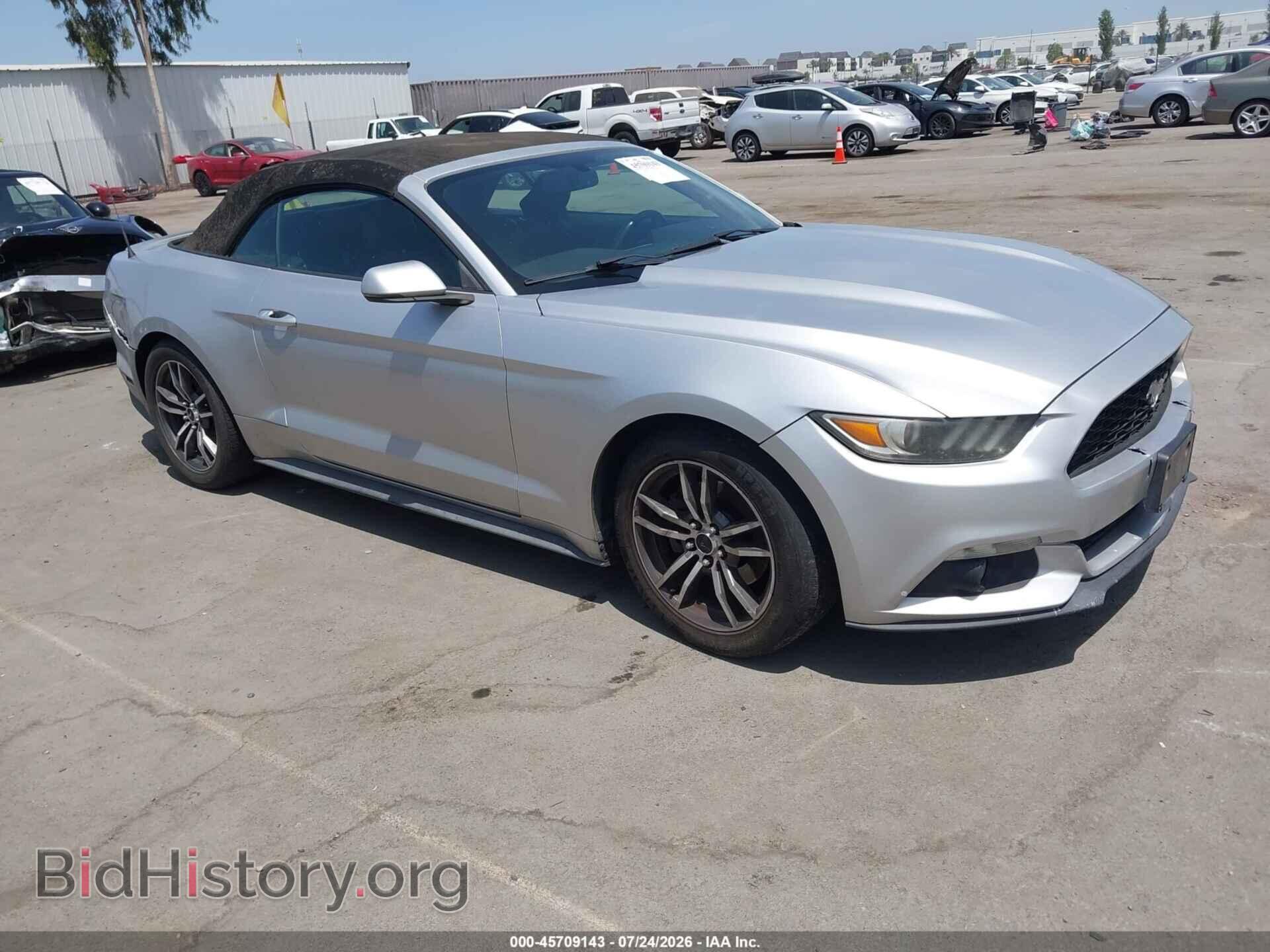 Фотография 1FATP8UH2H5273064 - FORD MUSTANG 2017