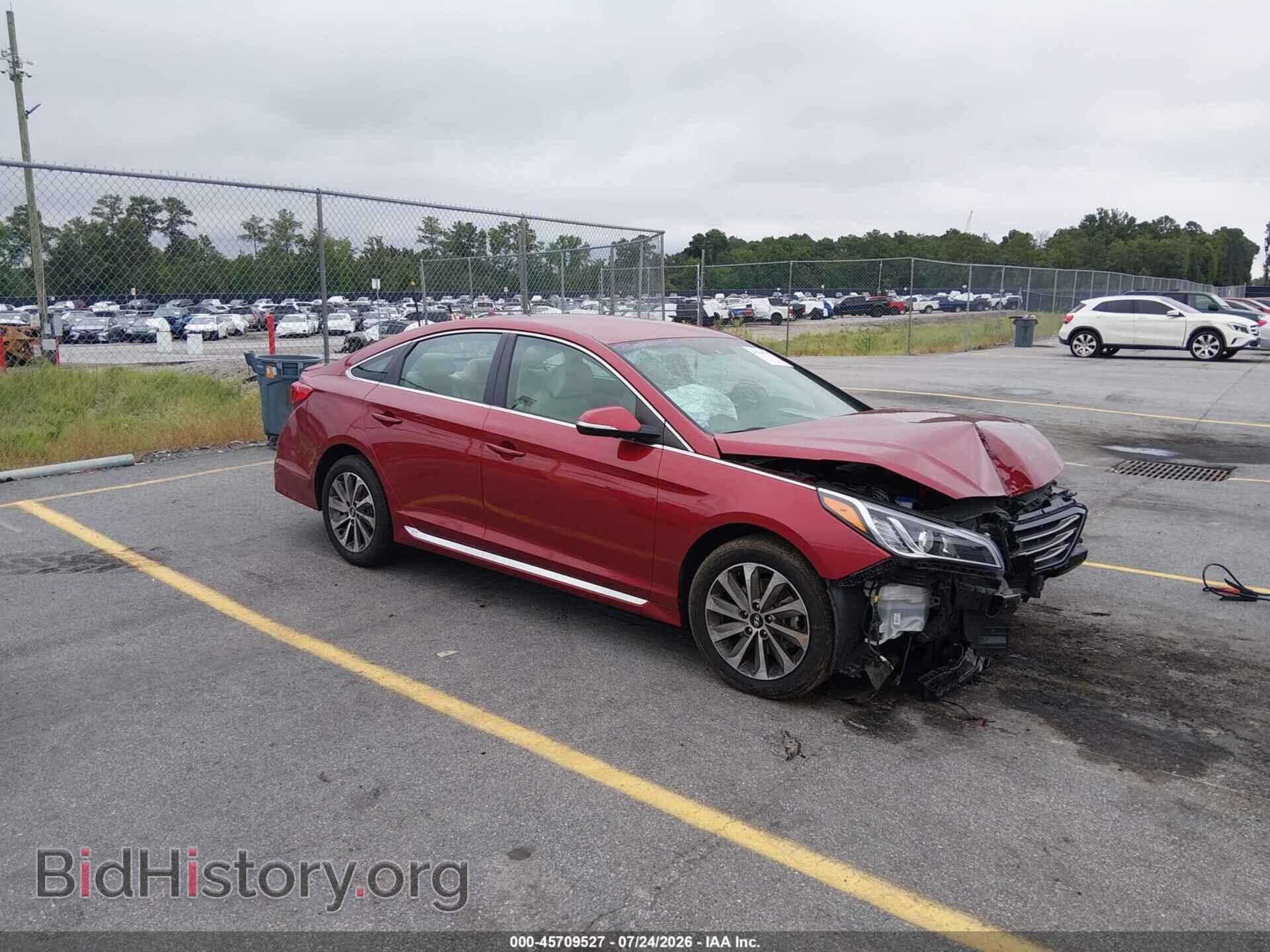 Фотография 5NPE34AF2GH281433 - HYUNDAI SONATA 2016