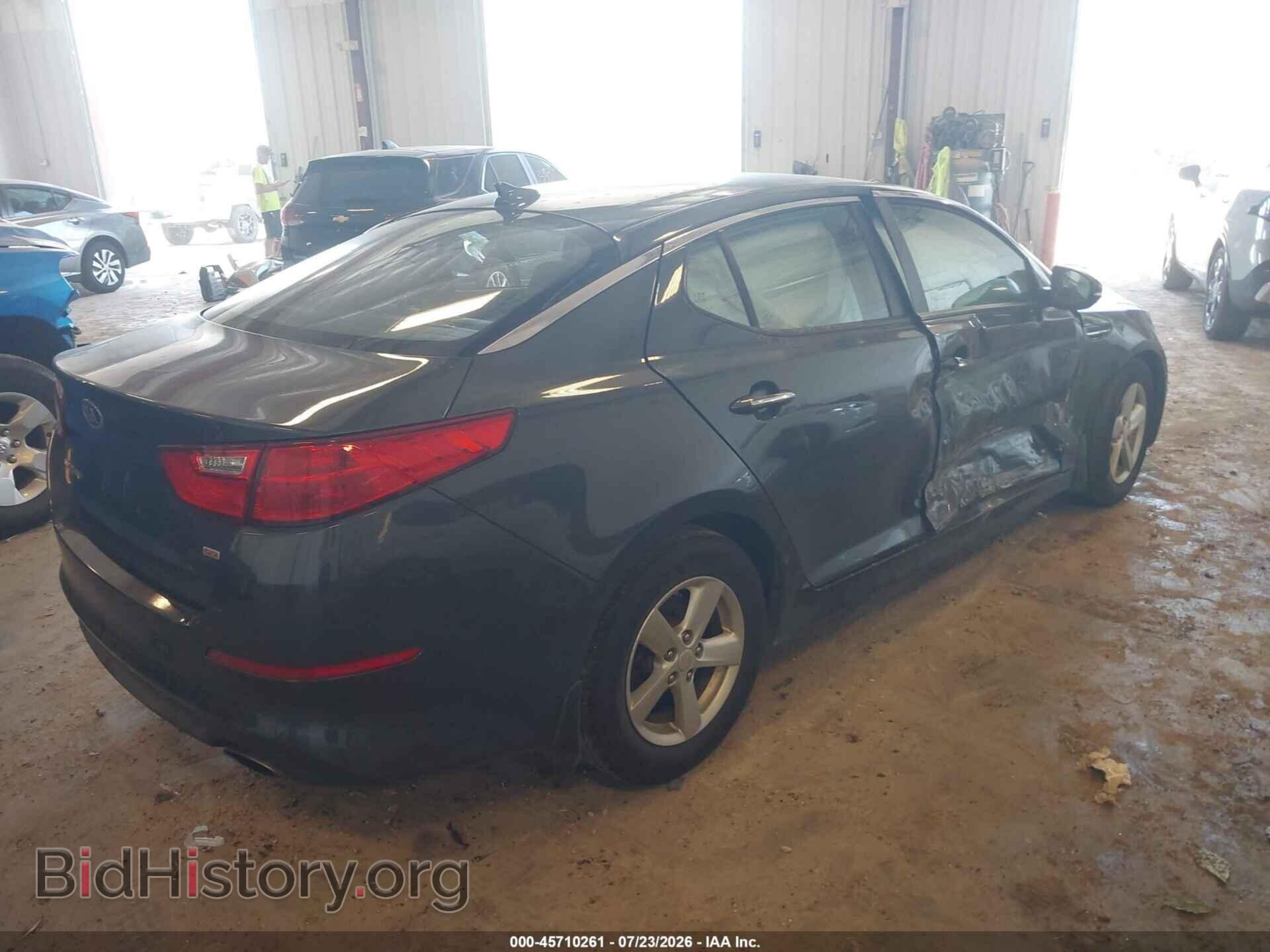 2015 KIA OPTIMA - VIN: KNAGM4A74F5557265 - Фото 4